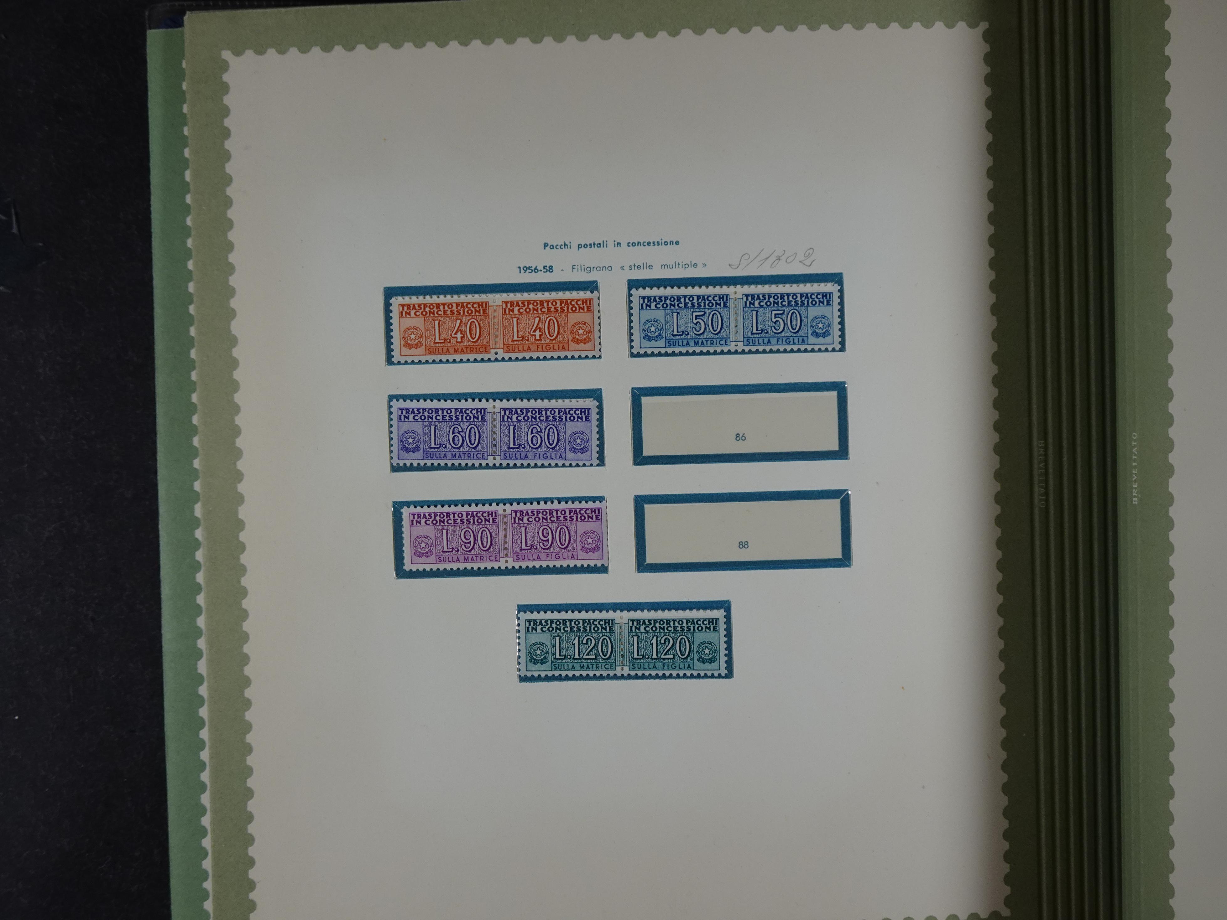 Mooie collectie postfris goed "Back of the Book", hoge waarde. 76