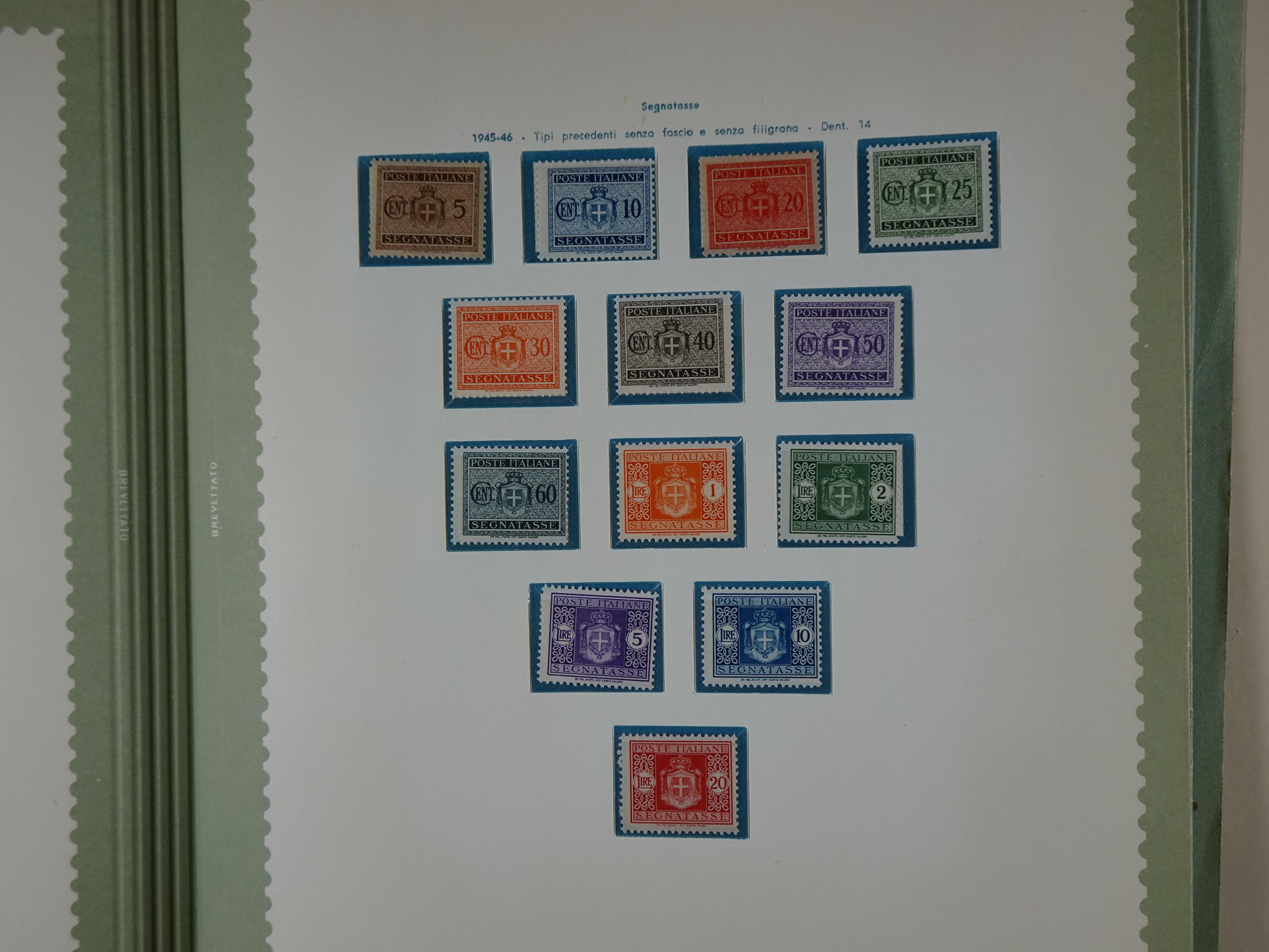 Mooie collectie postfris goed "Back of the Book", hoge waarde. 77