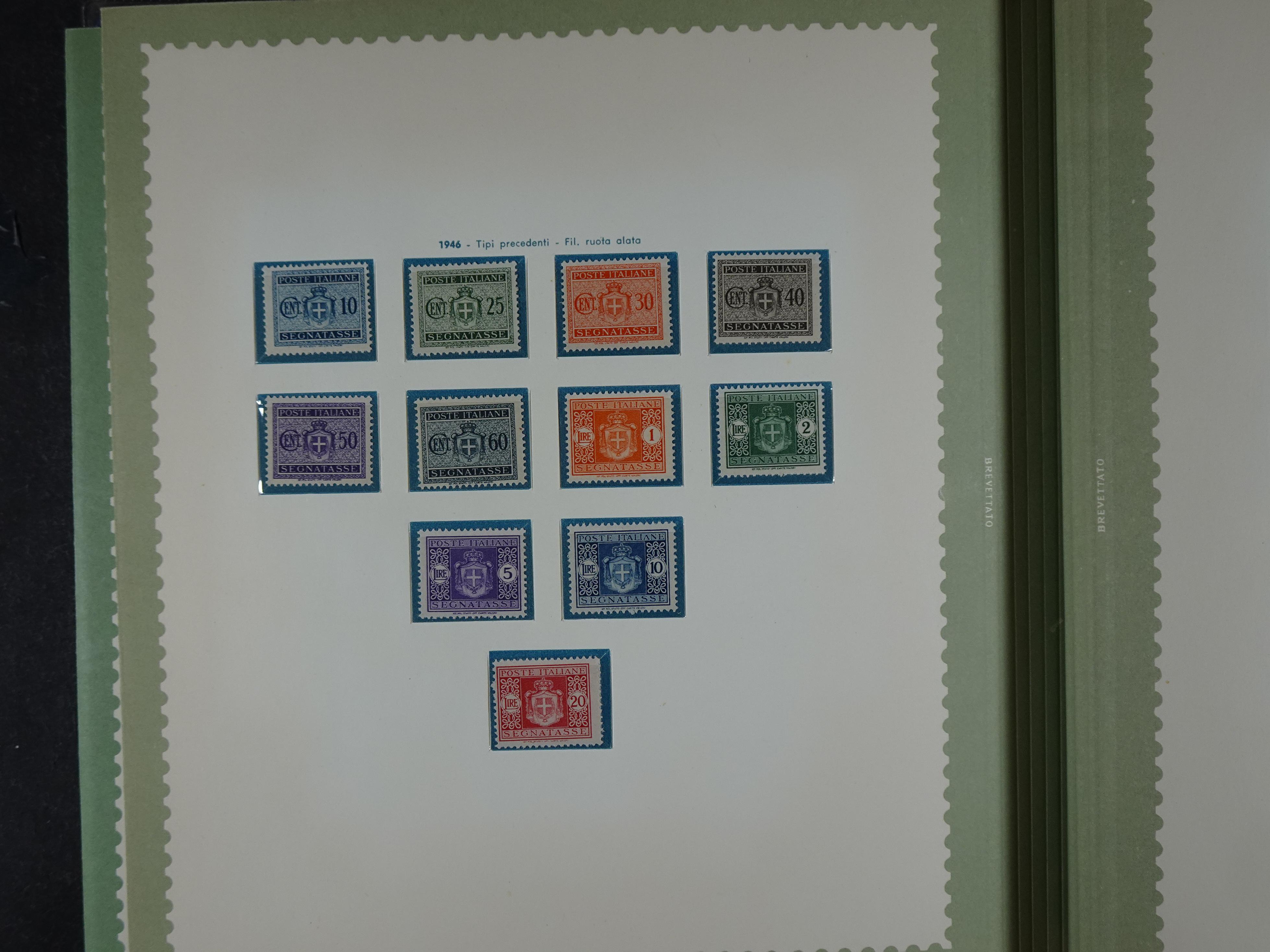 Mooie collectie postfris goed "Back of the Book", hoge waarde. 78