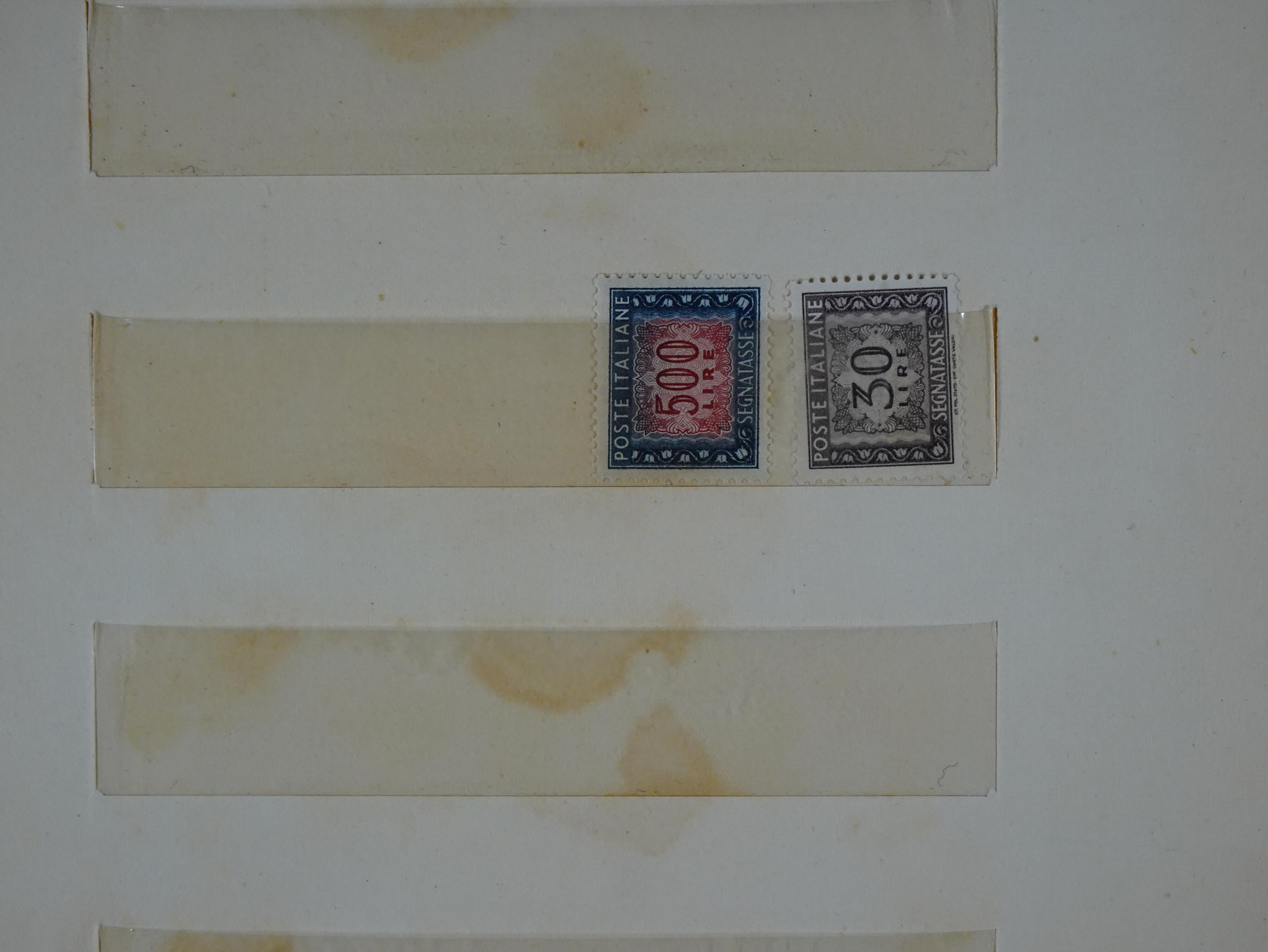 Mooie collectie postfris goed "Back of the Book", hoge waarde. 81