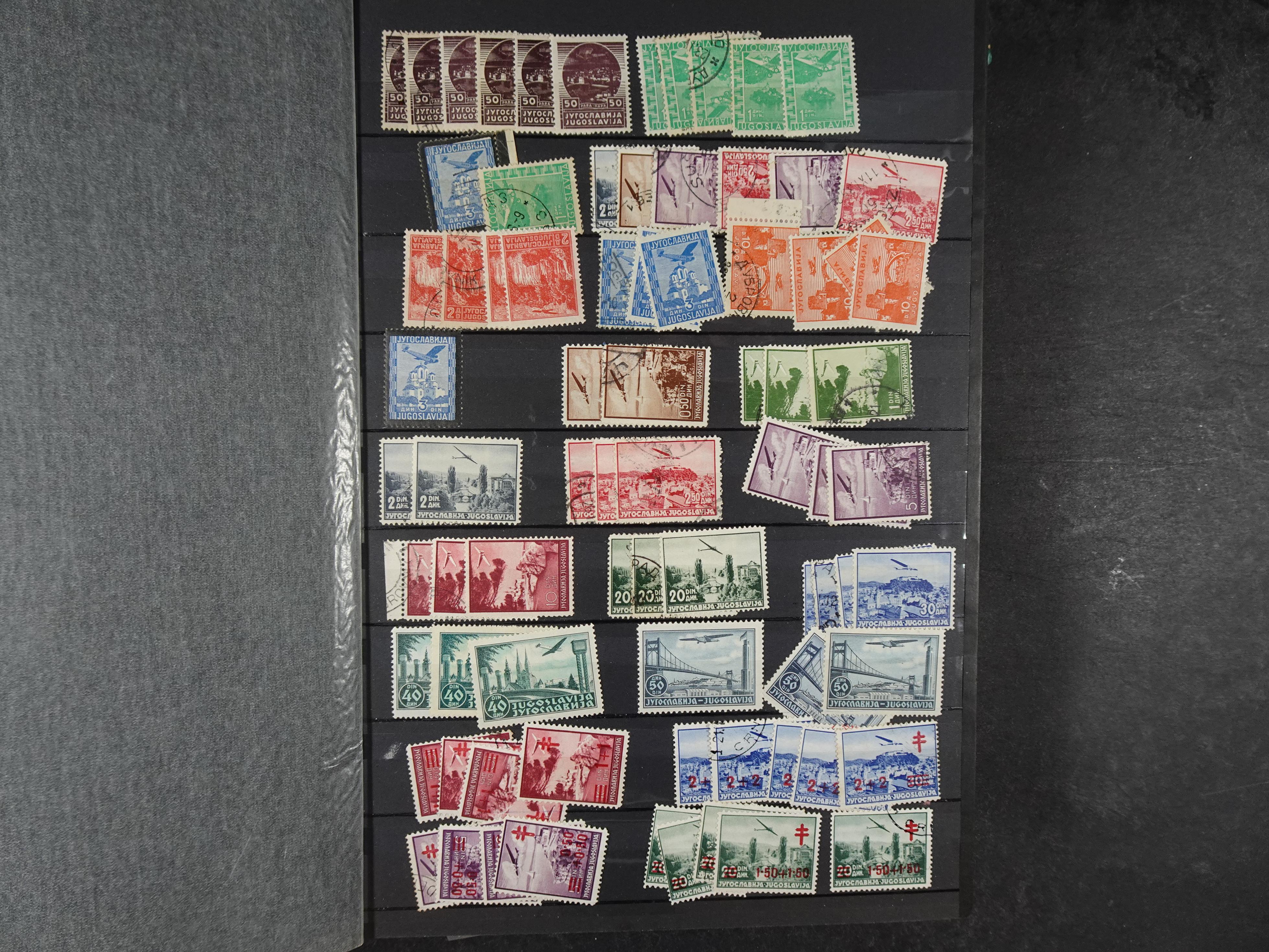 Prachtige stock en veel luchtpost vnl. klassiek materiaal. 