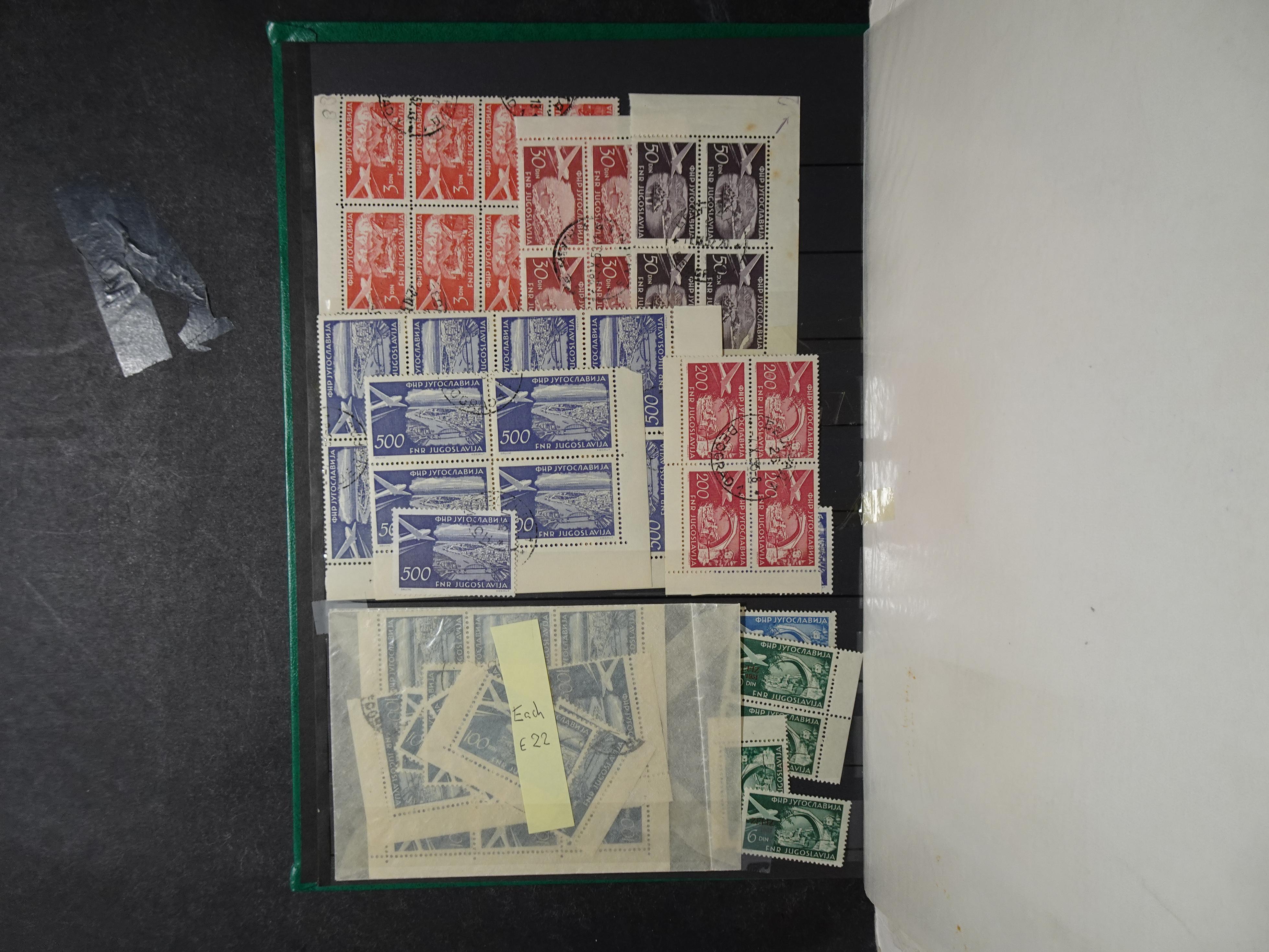 Prachtige stock en veel luchtpost vnl. klassiek materiaal.  2