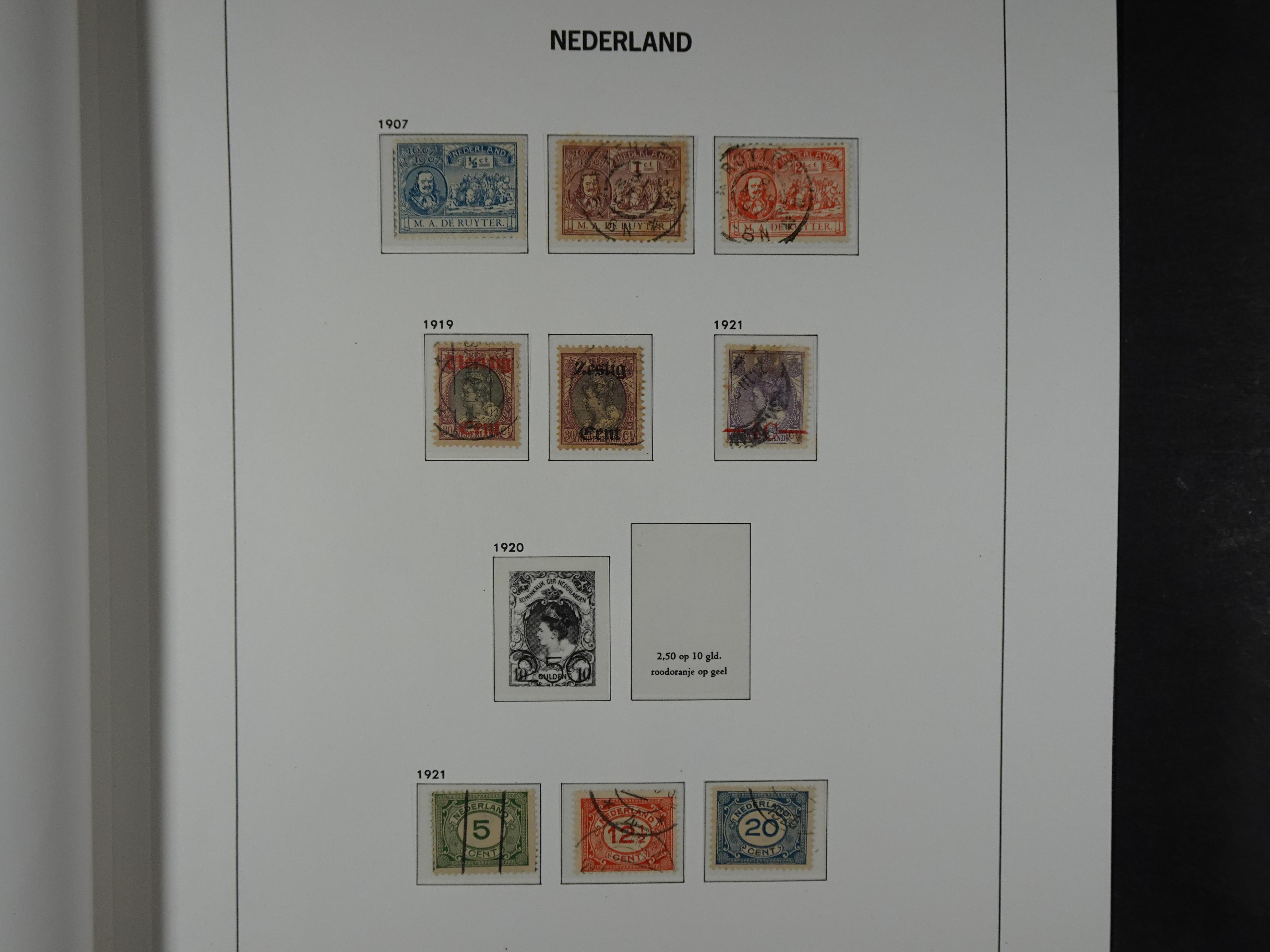 Mooie verzameling met leuk roltanding en port, leuke waarde. 7