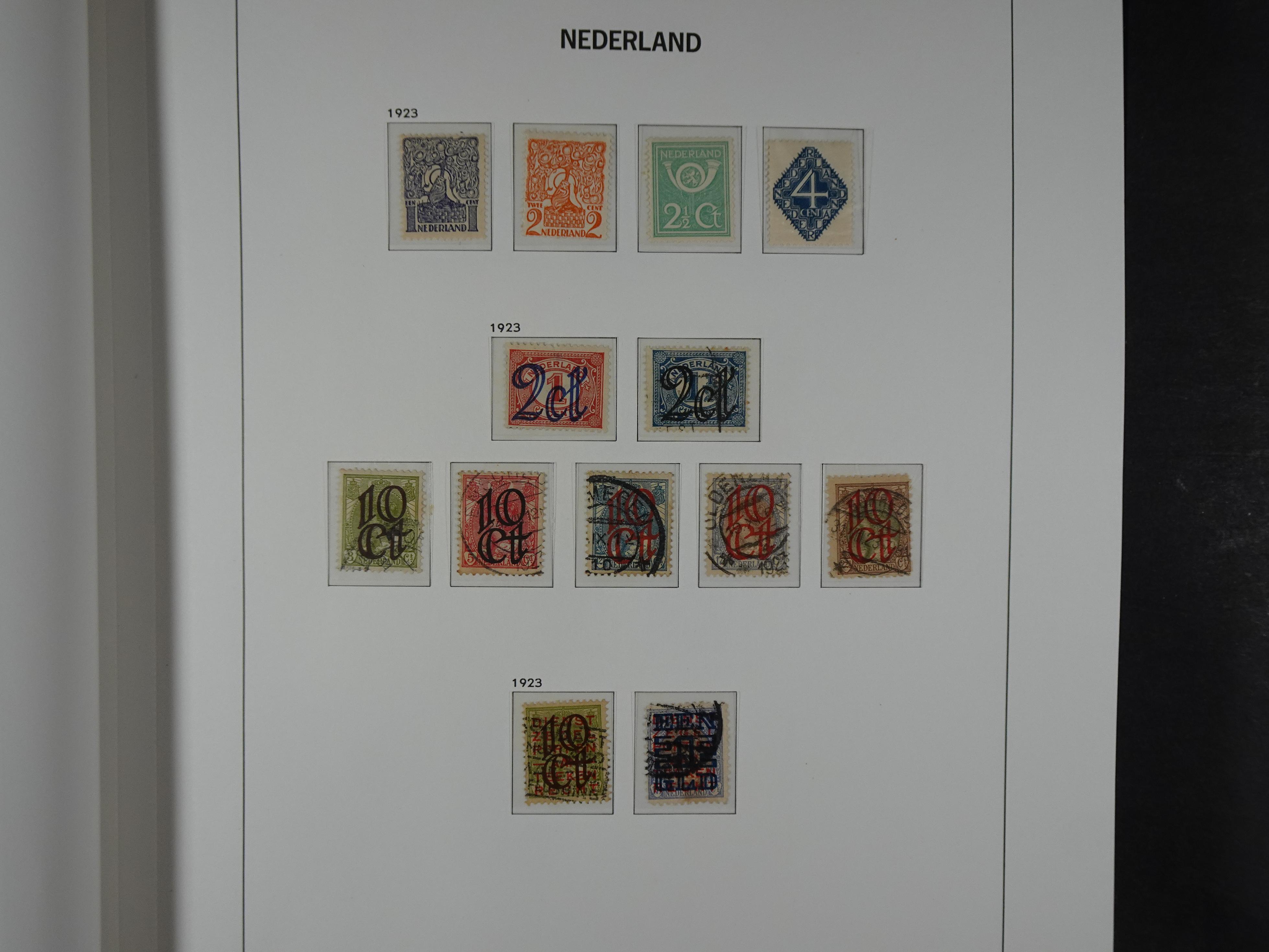 Mooie verzameling met leuk roltanding en port, leuke waarde. 8