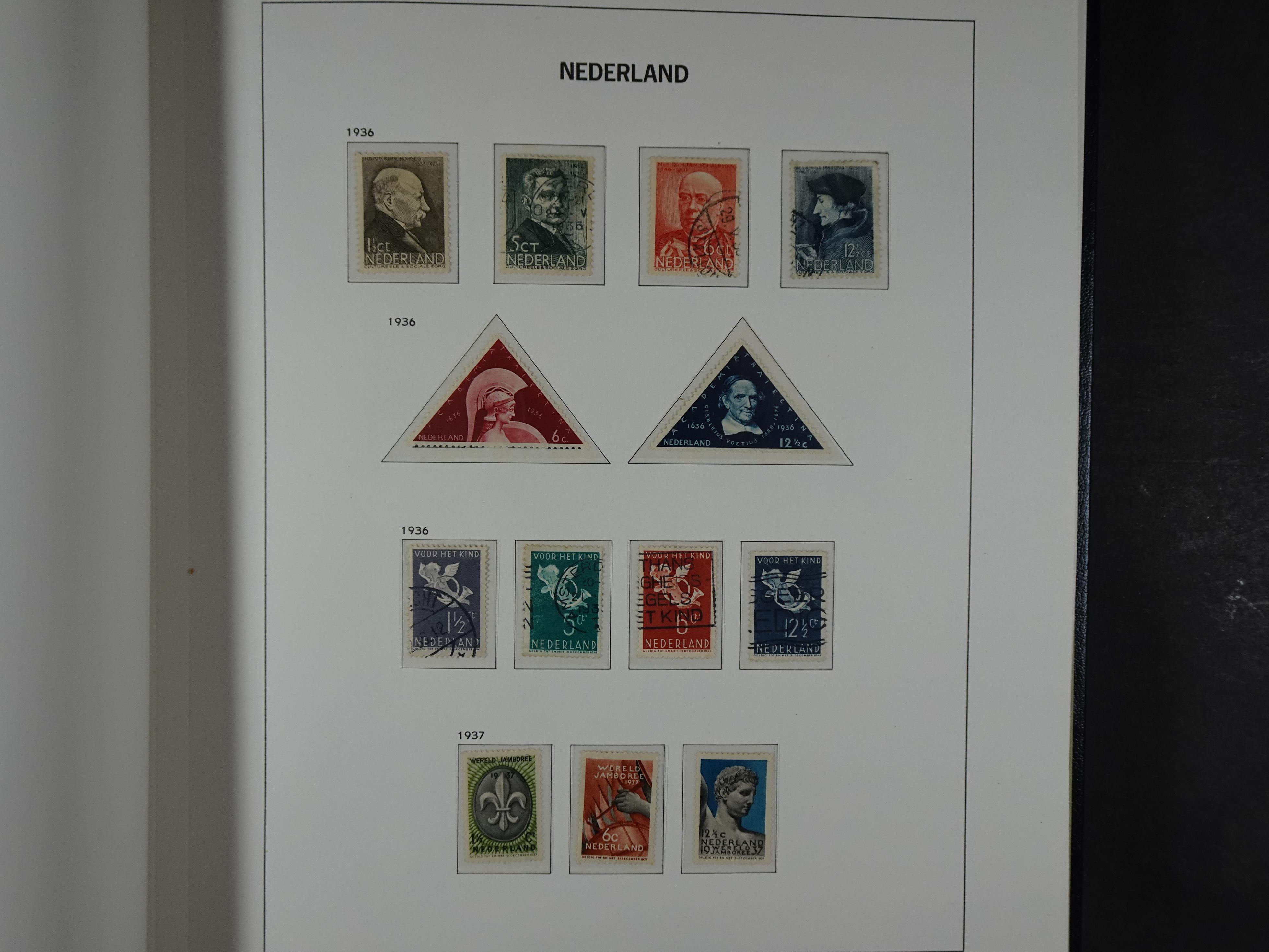 Mooie verzameling met leuk roltanding en port, leuke waarde. 20