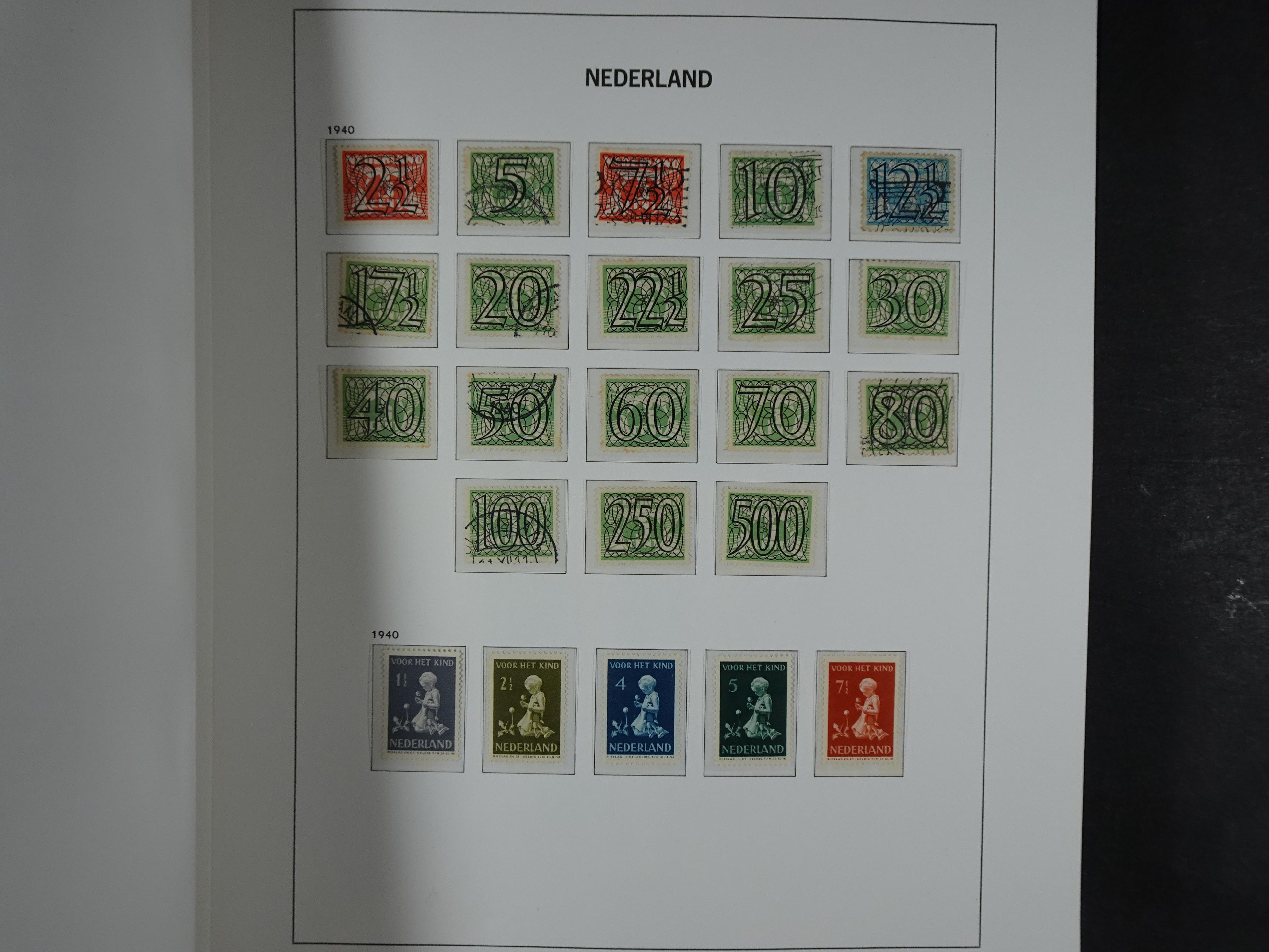 Mooie verzameling met leuk roltanding en port, leuke waarde. 25