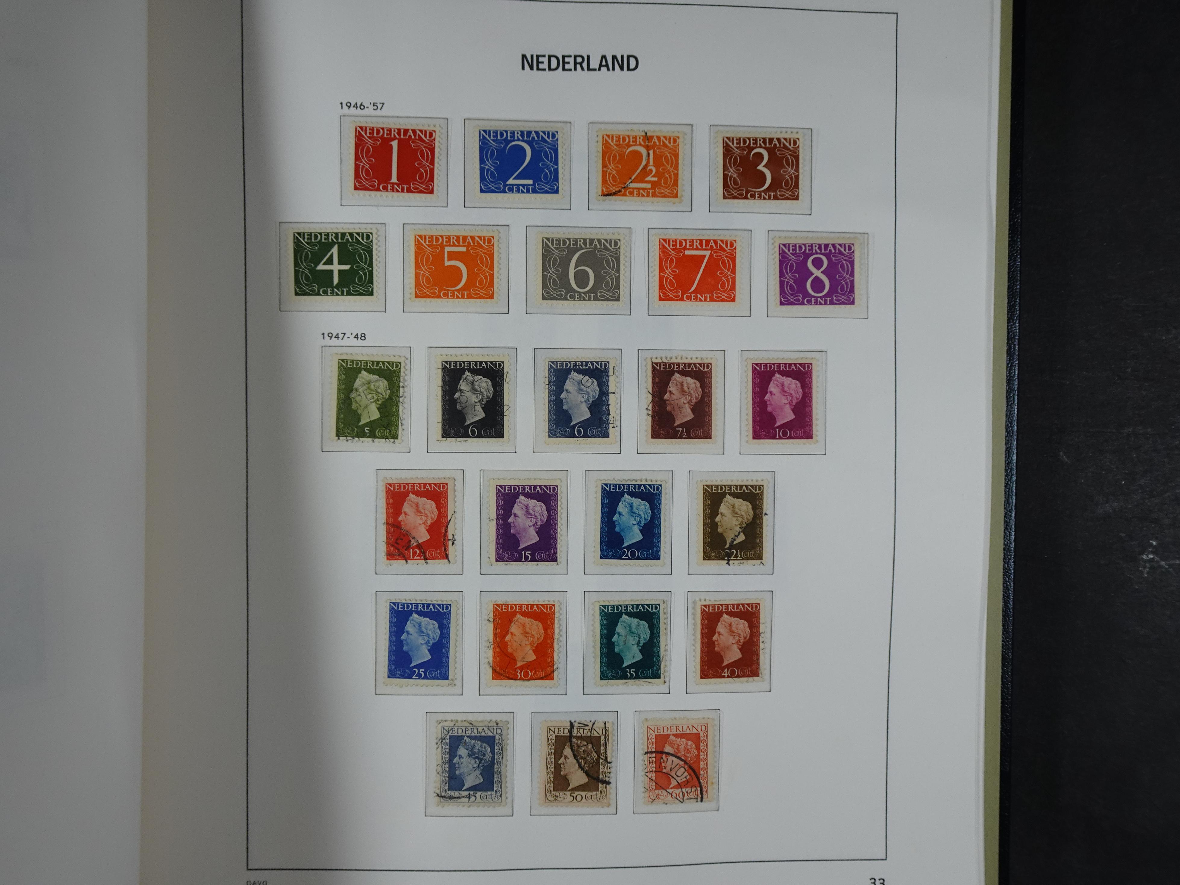 Mooie verzameling met leuk roltanding en port, leuke waarde. 32