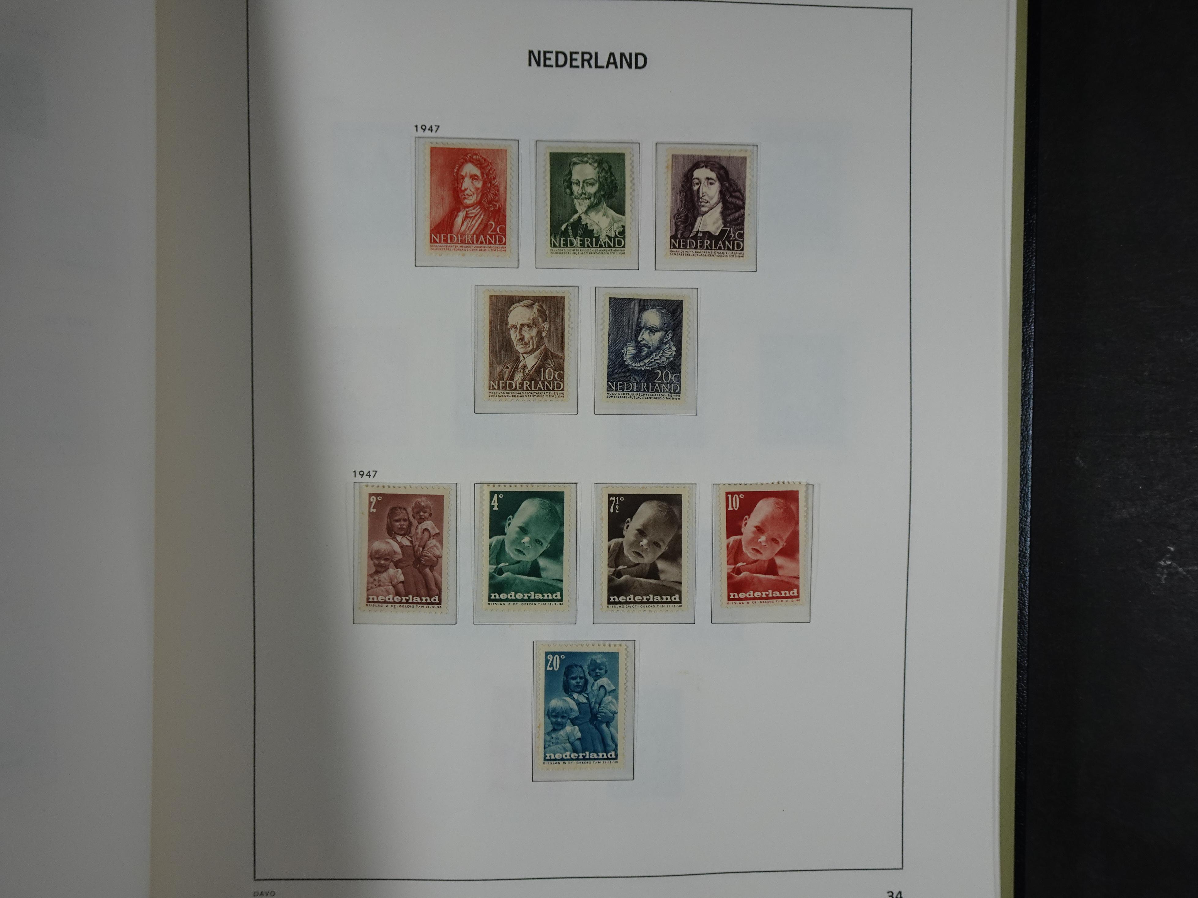 Mooie verzameling met leuk roltanding en port, leuke waarde. 33