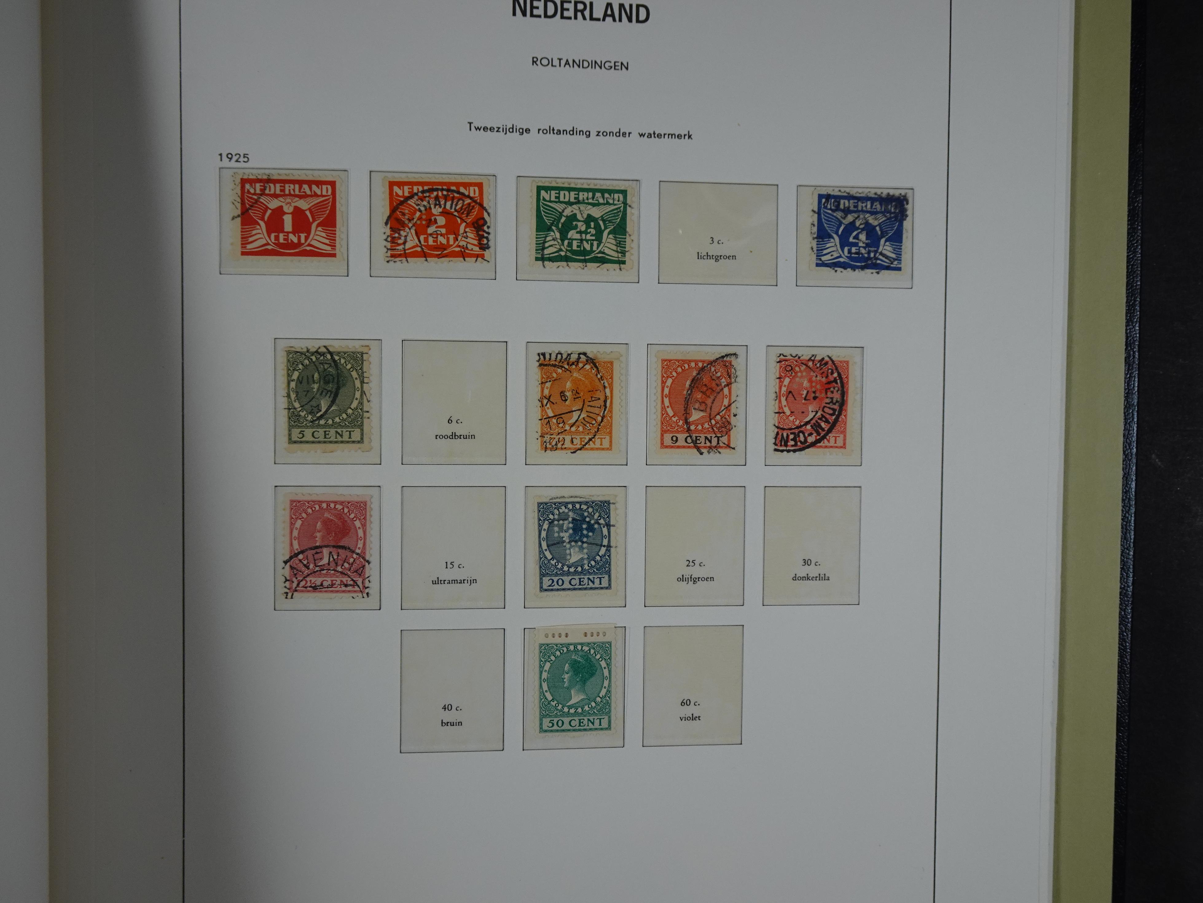 Mooie verzameling met leuk roltanding en port, leuke waarde. 53