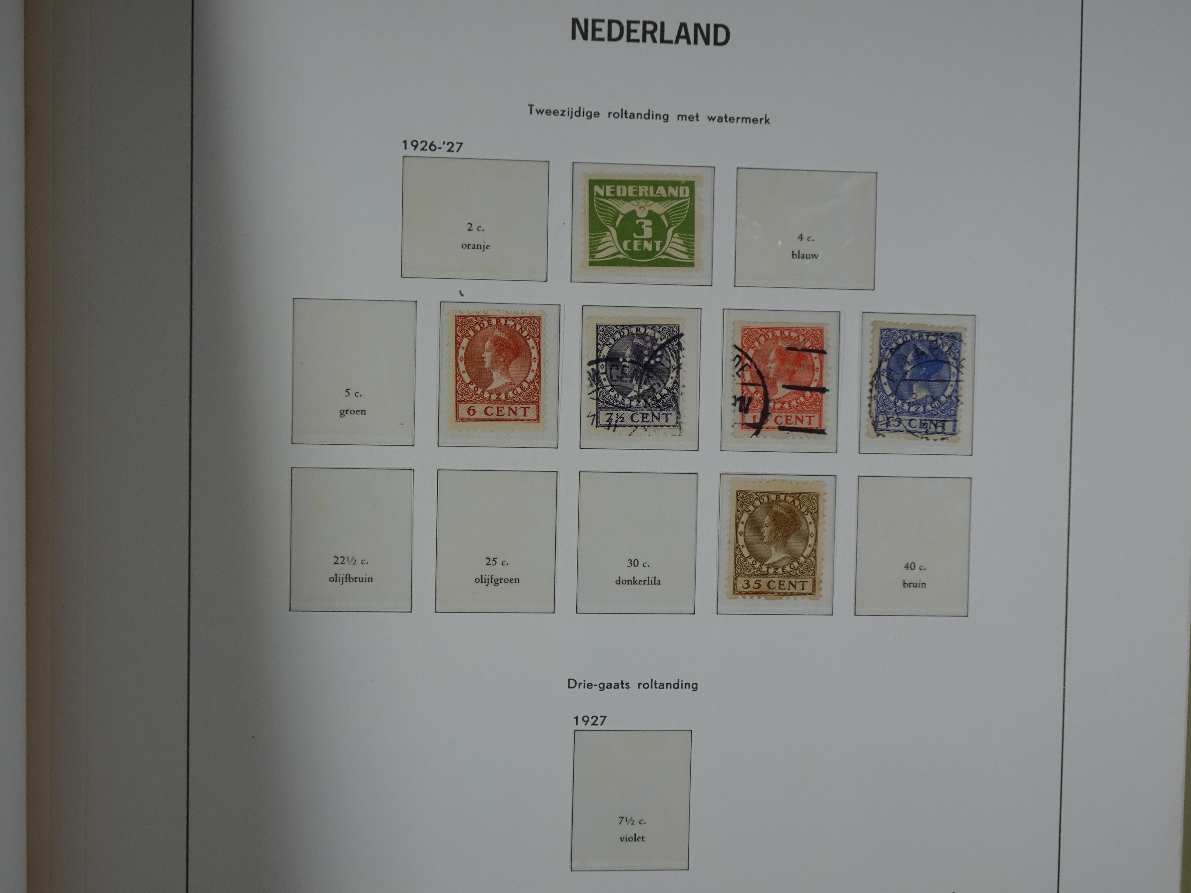 Mooie verzameling met leuk roltanding en port, leuke waarde. 54