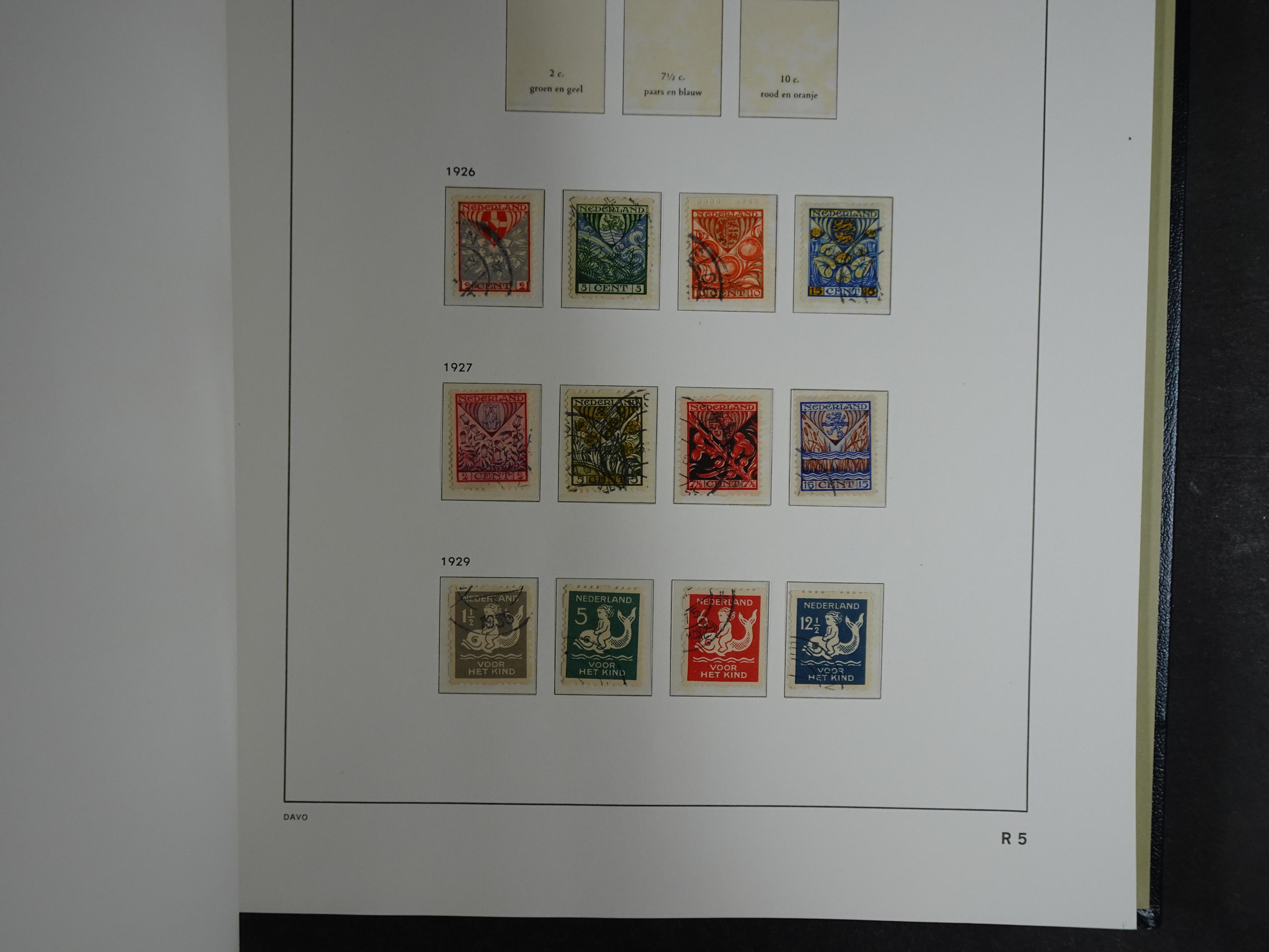 Mooie verzameling met leuk roltanding en port, leuke waarde. 57