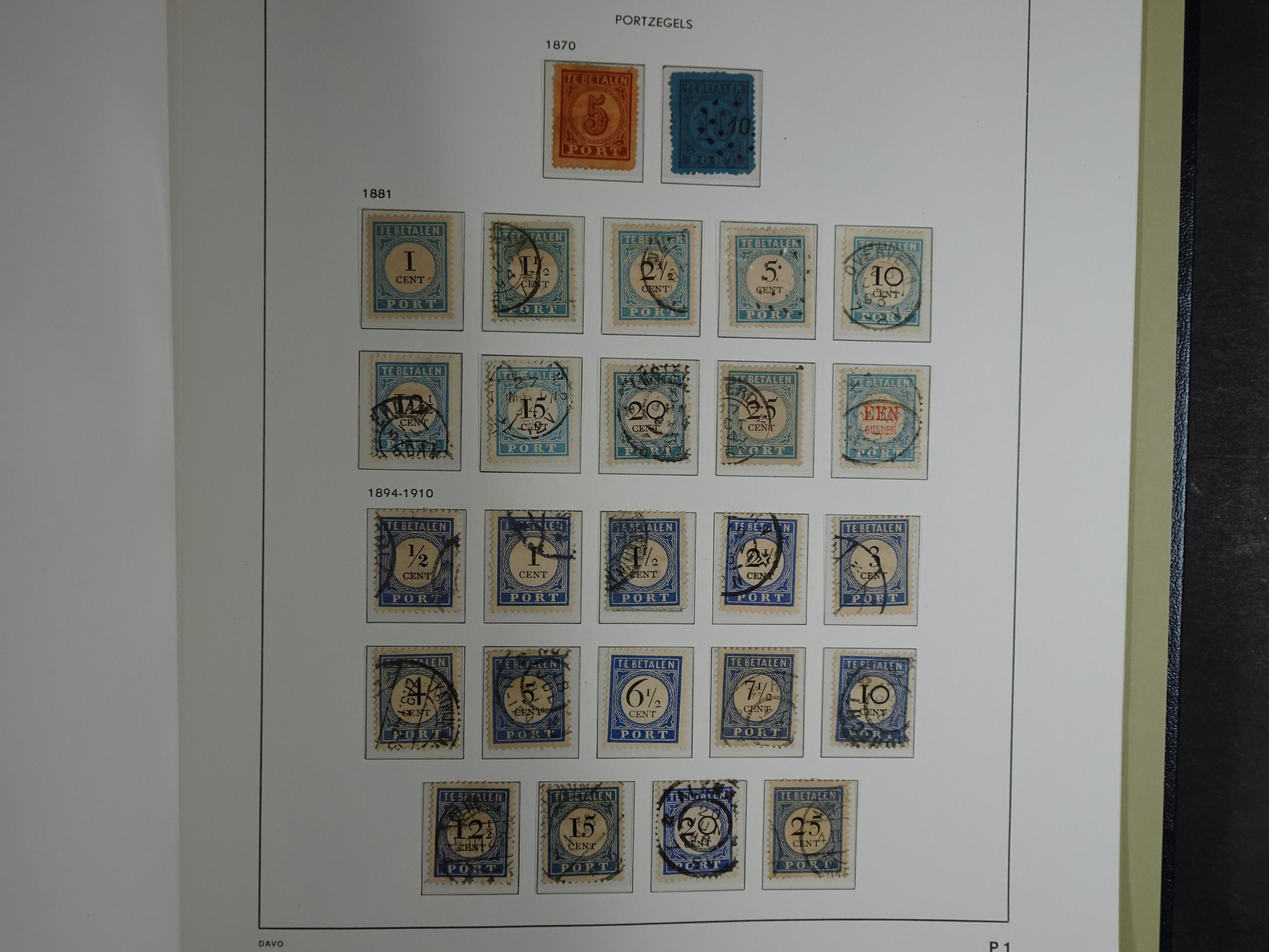 Mooie verzameling met leuk roltanding en port, leuke waarde. 59