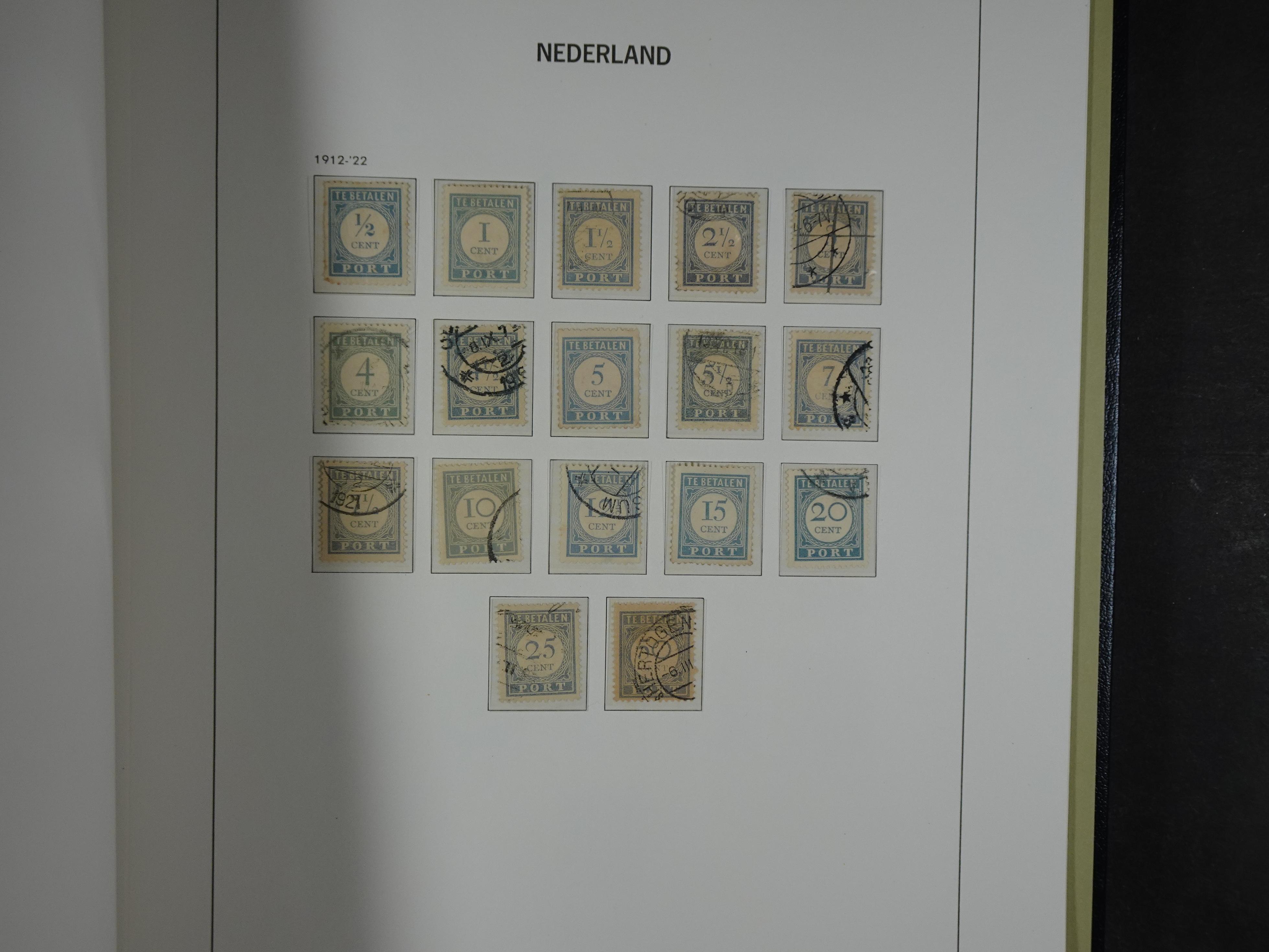 Mooie verzameling met leuk roltanding en port, leuke waarde. 61