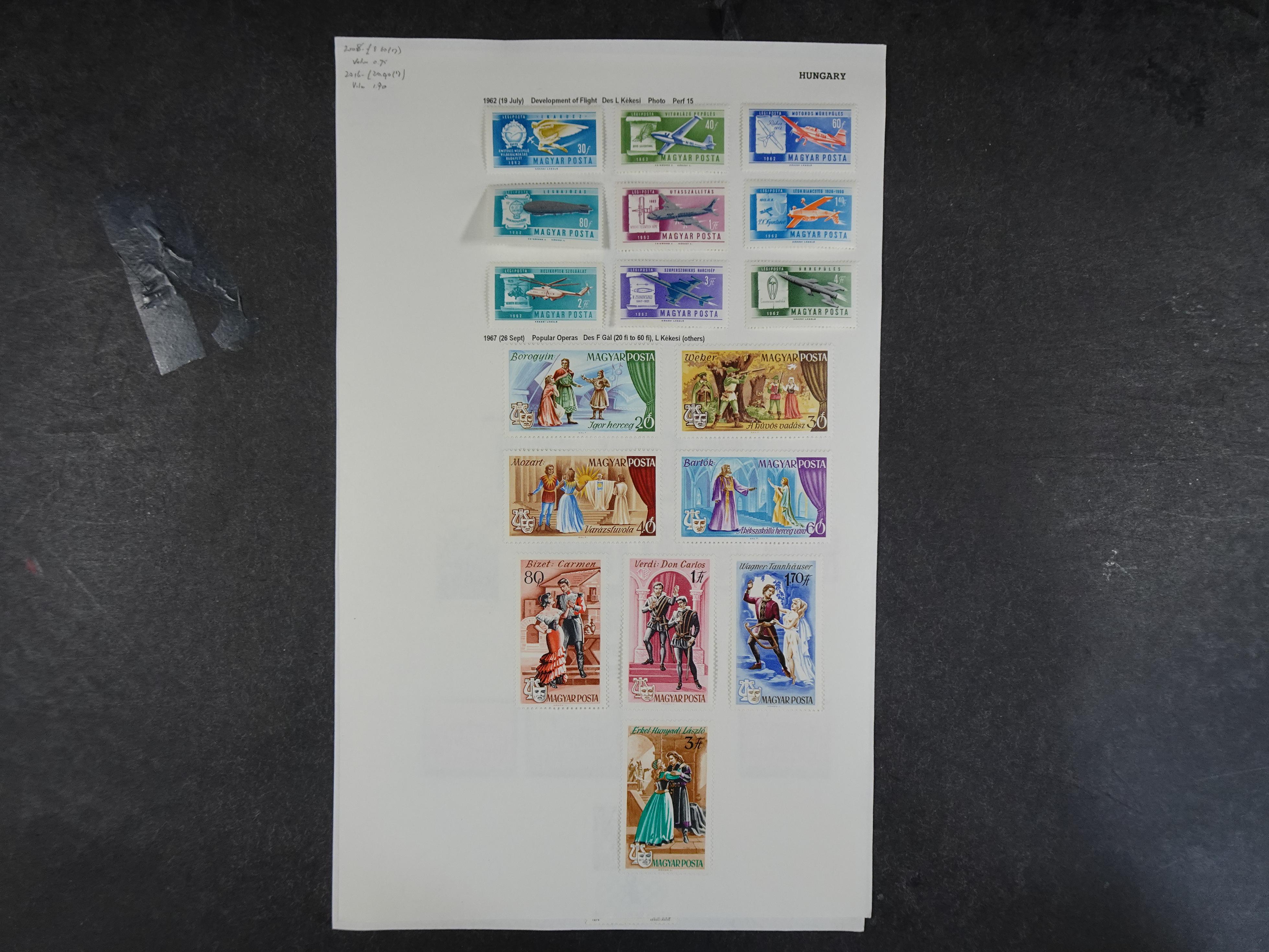 Doos met velerlei verrassingen waar onder betere zegels.
FUNDGRUBE. 10