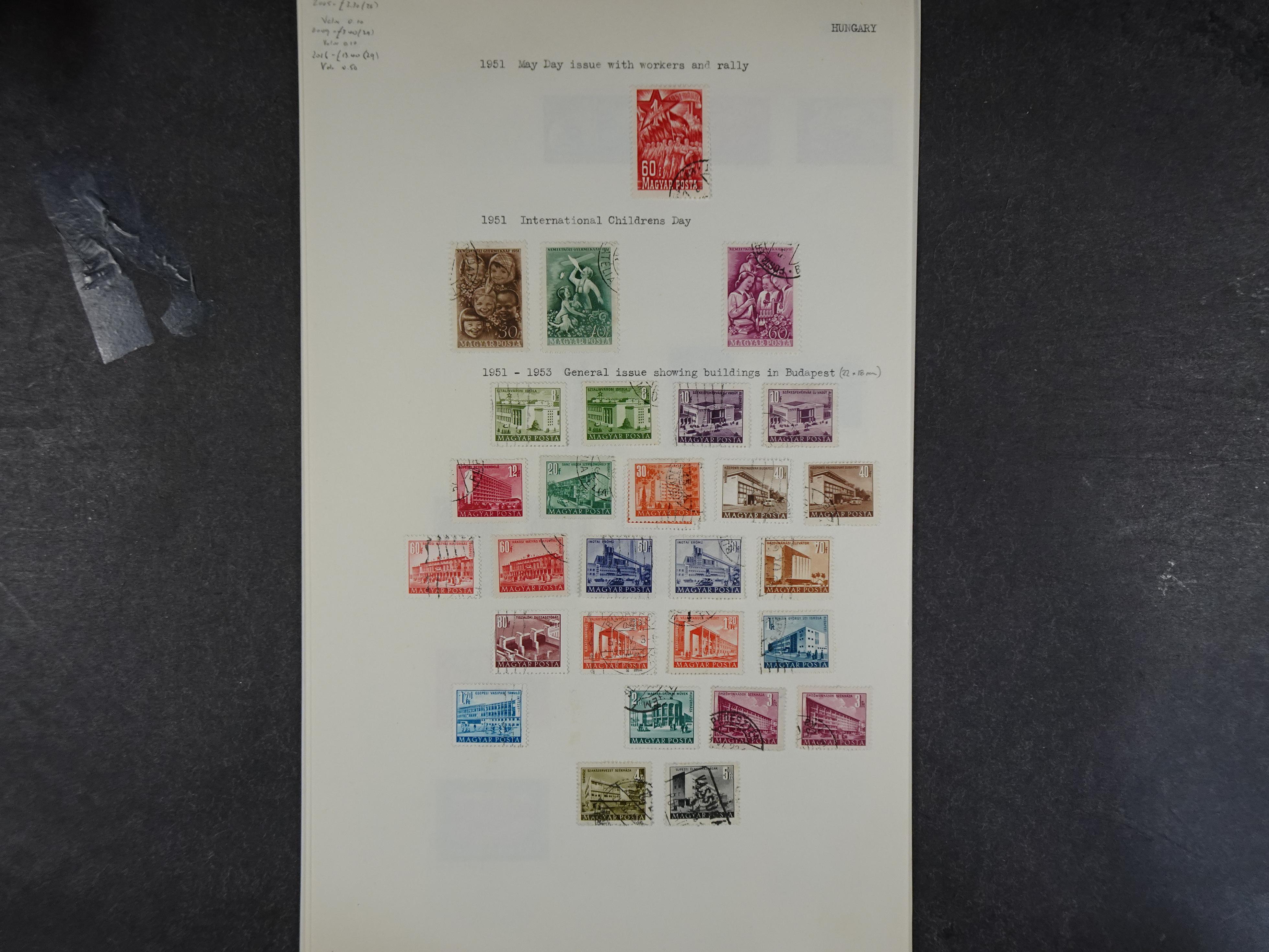 Doos met velerlei verrassingen waar onder betere zegels.
FUNDGRUBE. 19