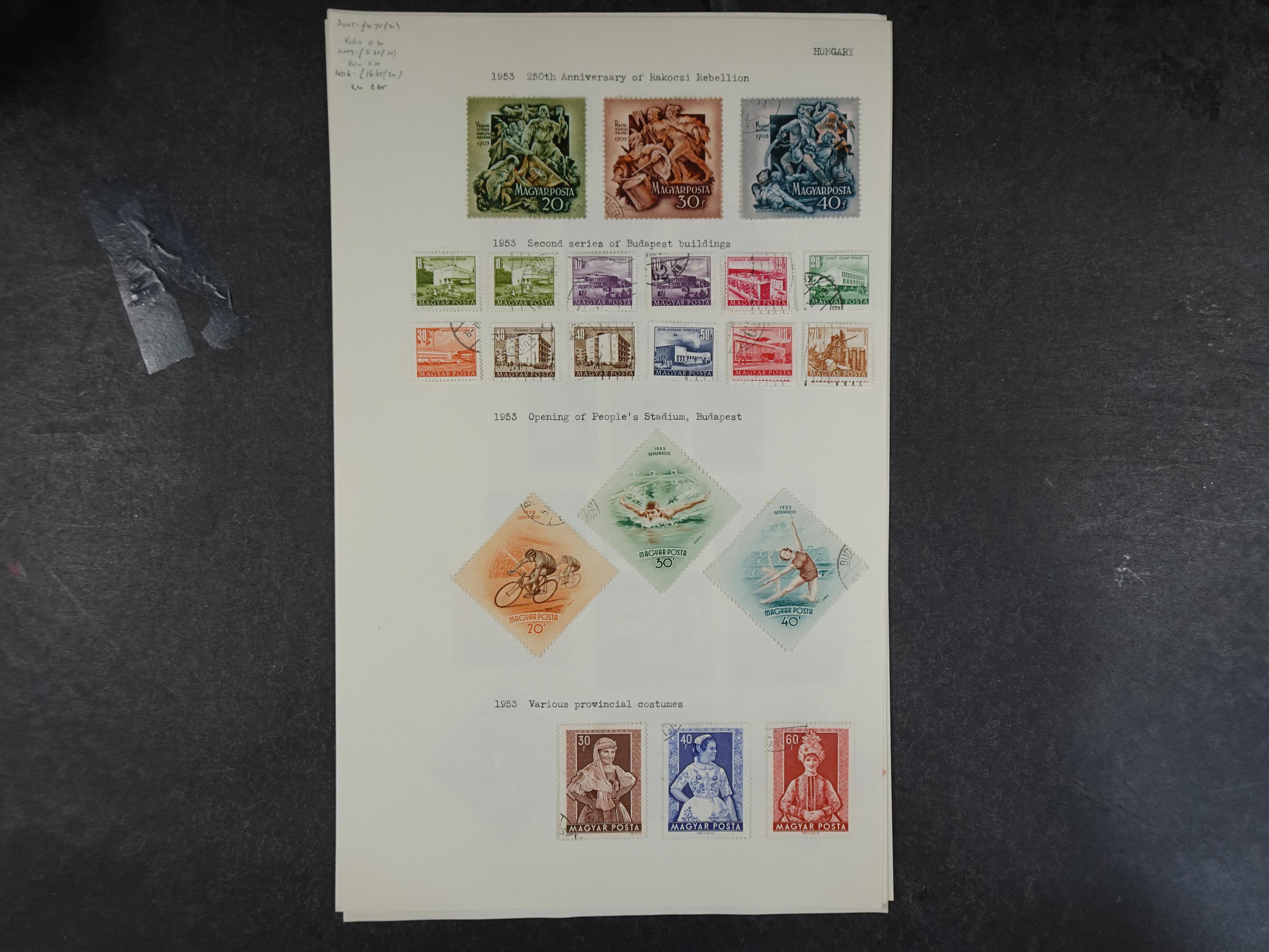 Doos met velerlei verrassingen waar onder betere zegels.
FUNDGRUBE. 22