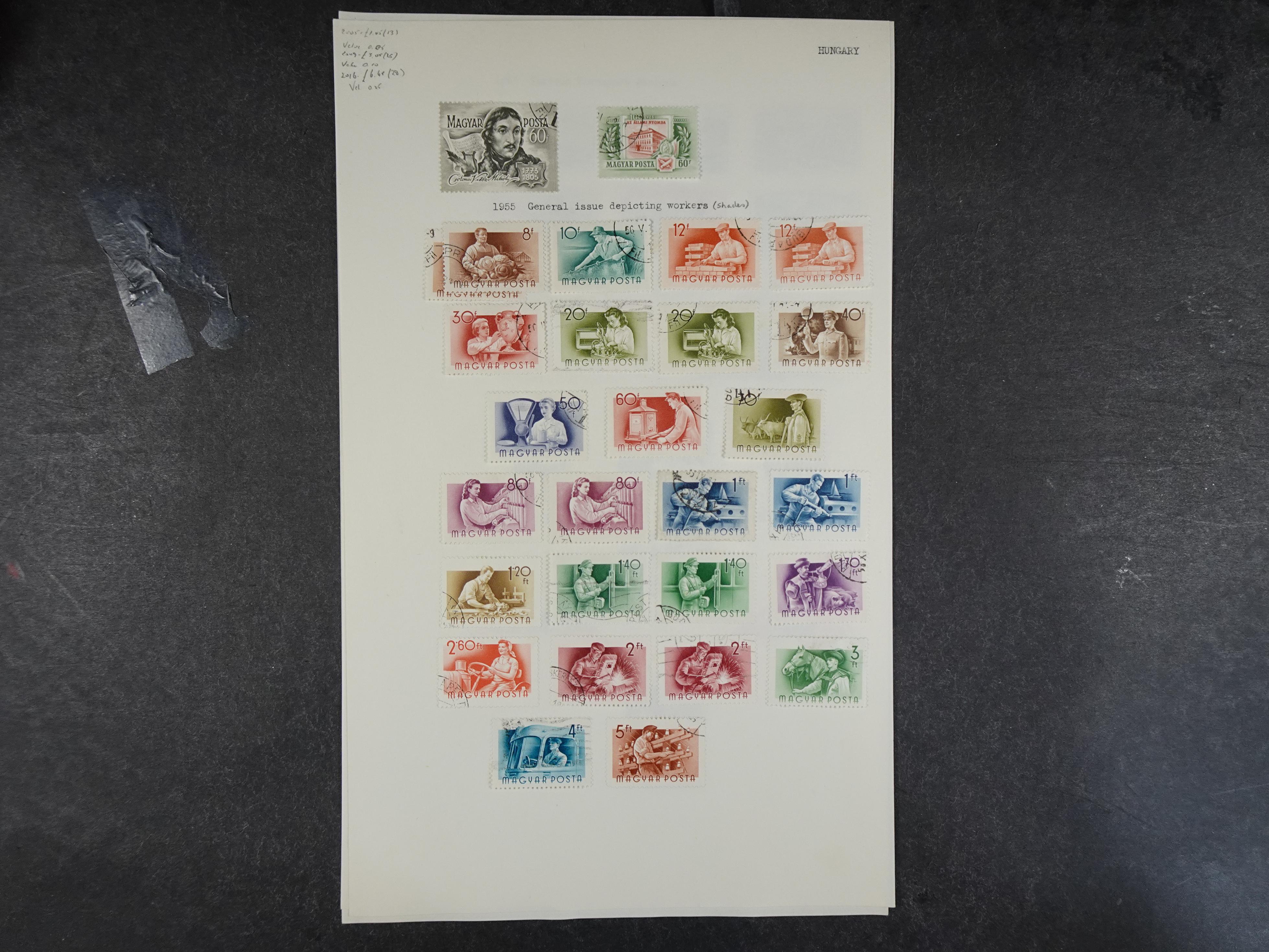 Doos met velerlei verrassingen waar onder betere zegels.
FUNDGRUBE. 25