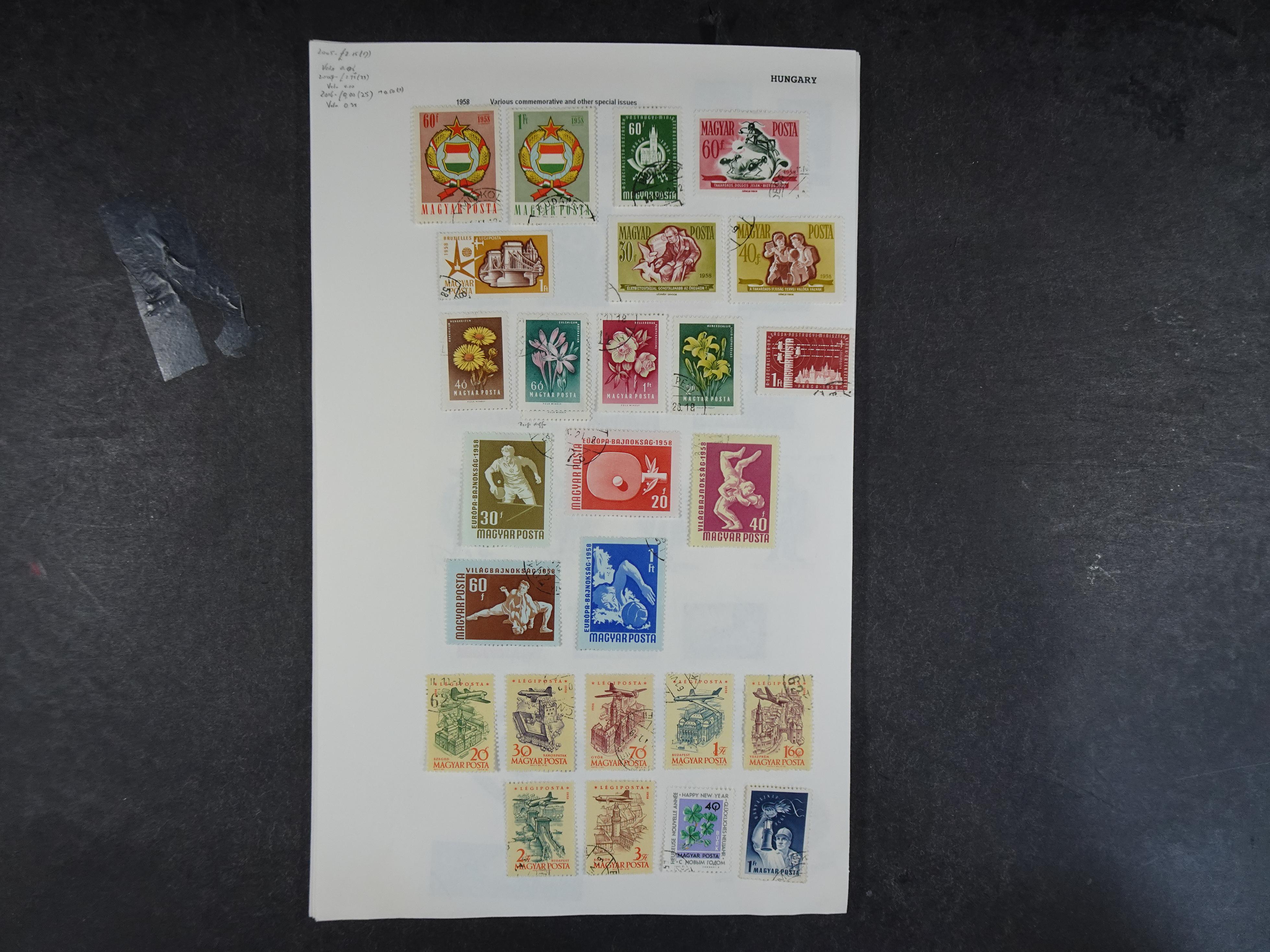 Doos met velerlei verrassingen waar onder betere zegels.
FUNDGRUBE. 29