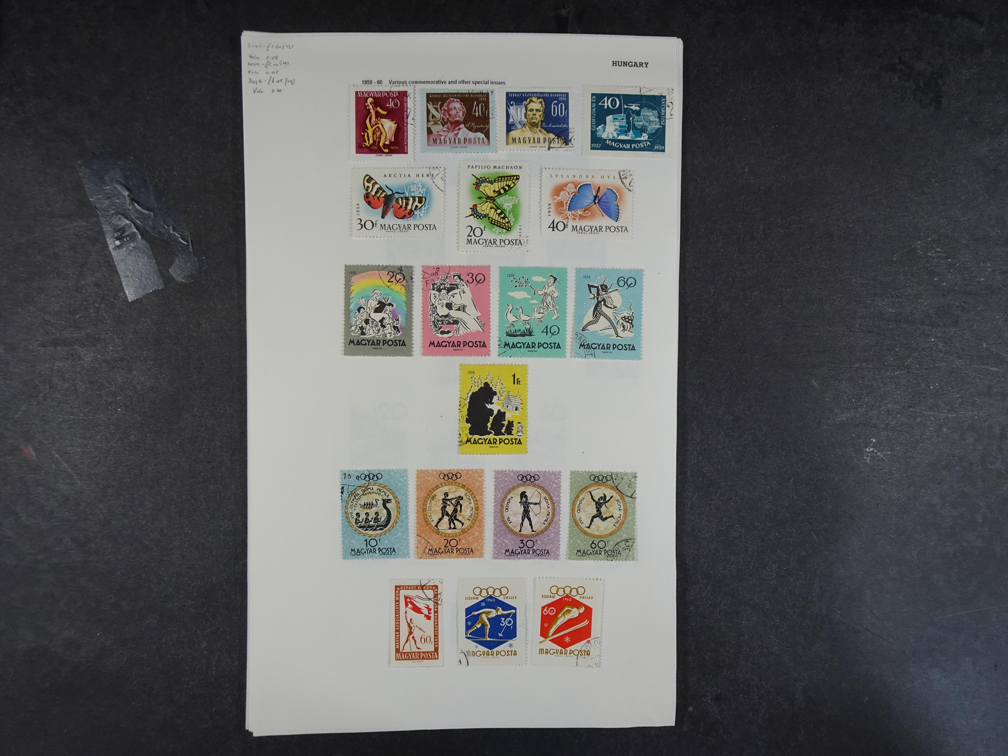 Doos met velerlei verrassingen waar onder betere zegels.
FUNDGRUBE. 31