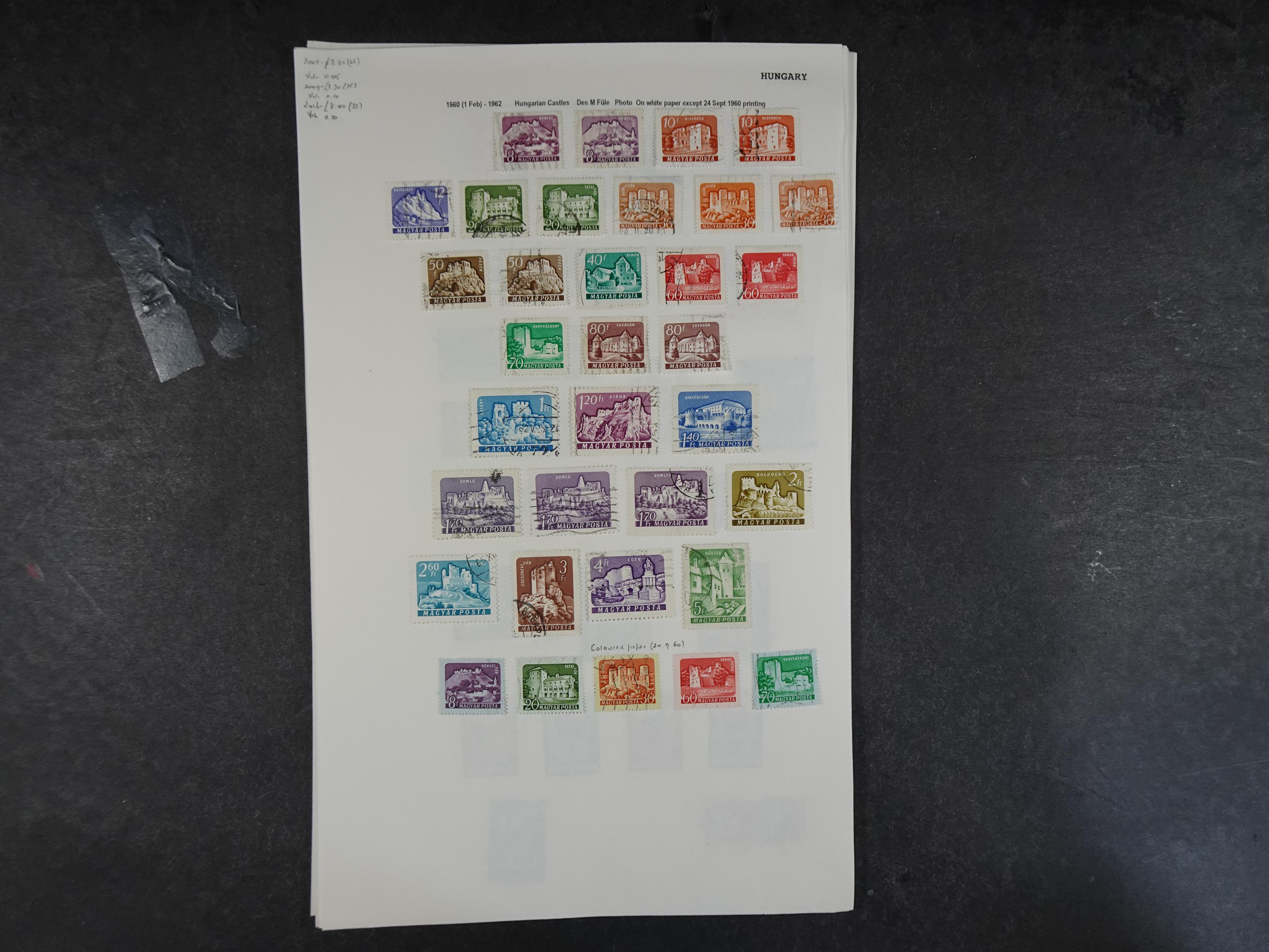 Doos met velerlei verrassingen waar onder betere zegels.
FUNDGRUBE. 33