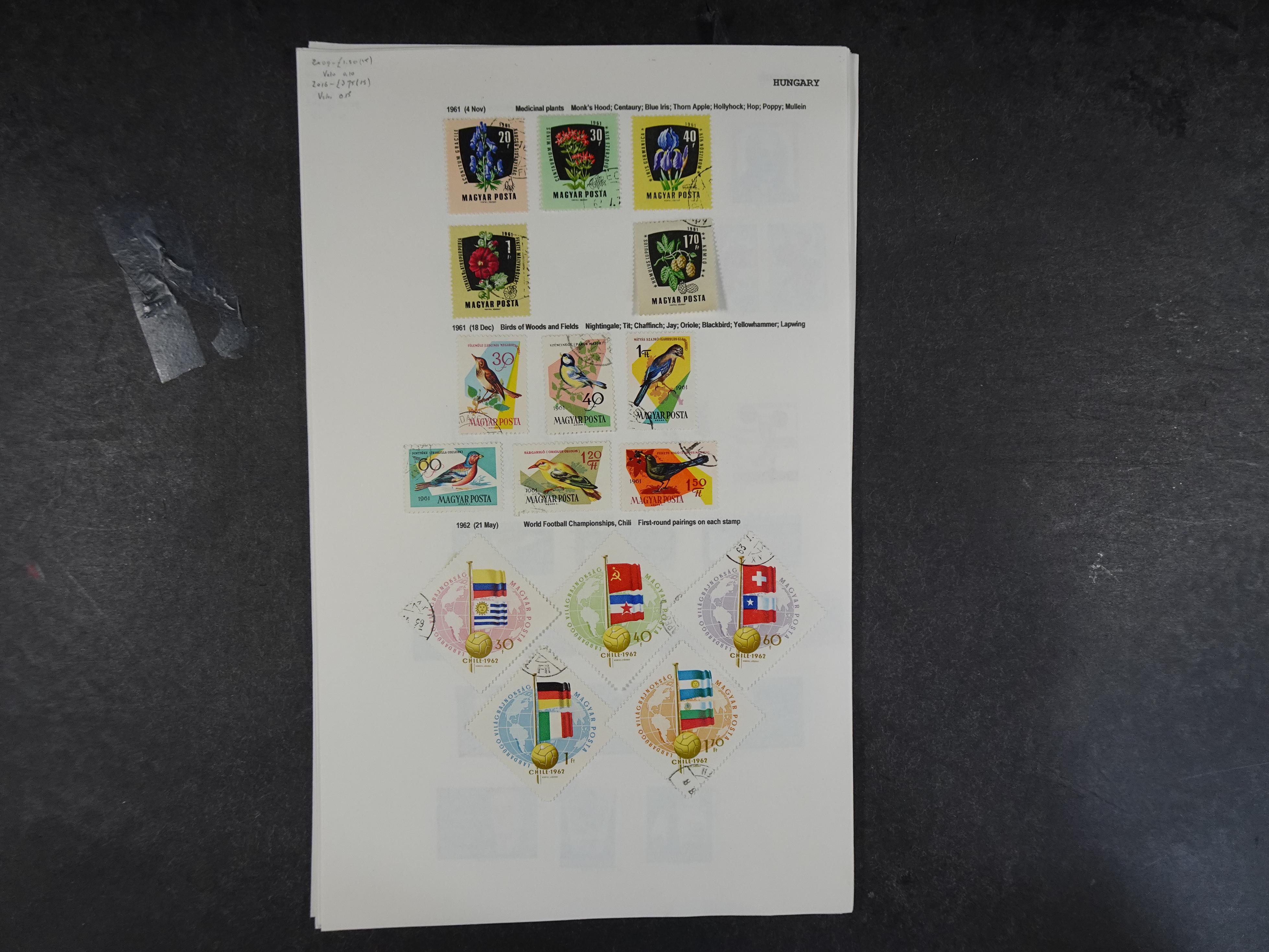 Doos met velerlei verrassingen waar onder betere zegels.
FUNDGRUBE. 35