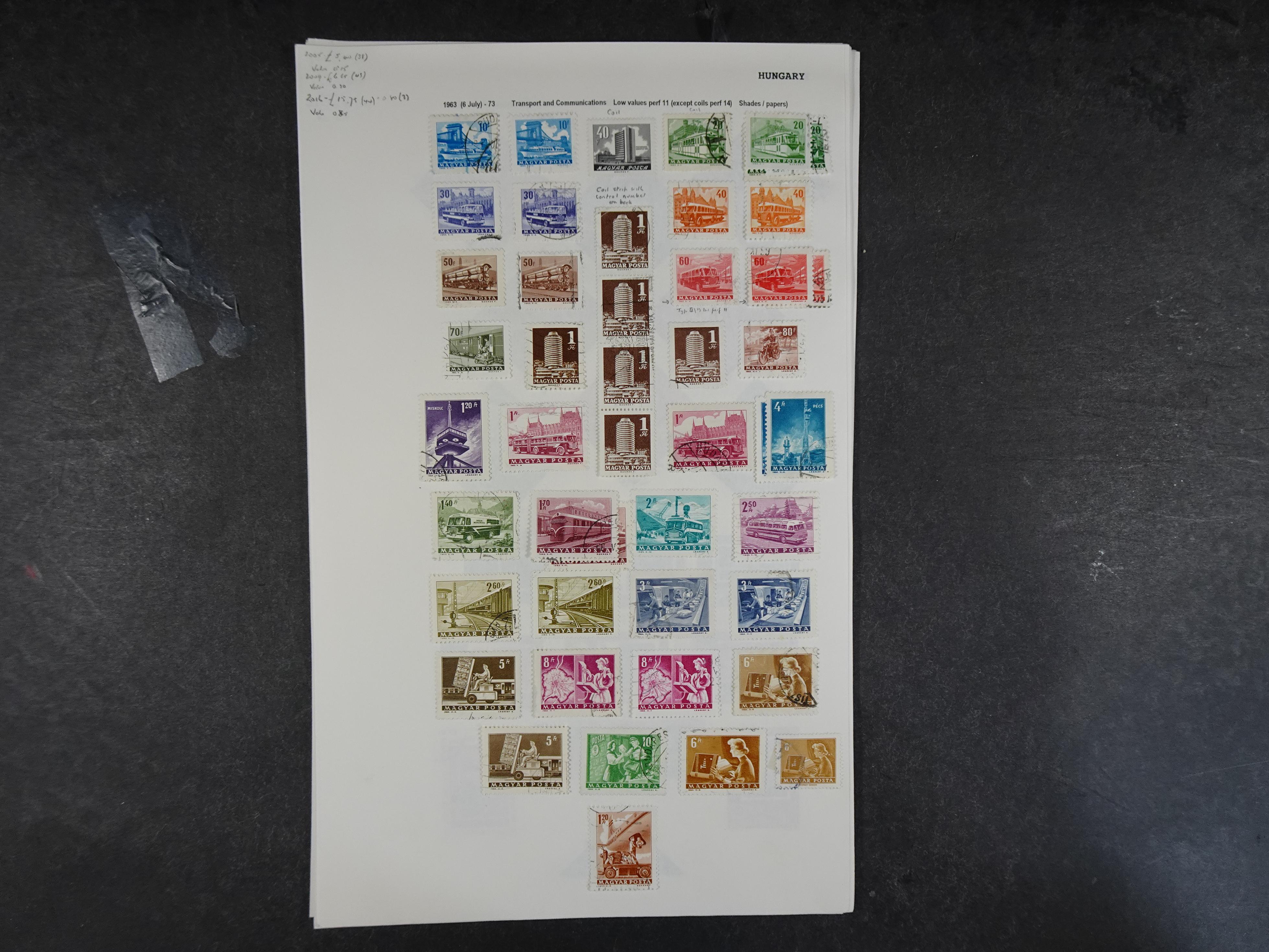 Doos met velerlei verrassingen waar onder betere zegels.
FUNDGRUBE. 38