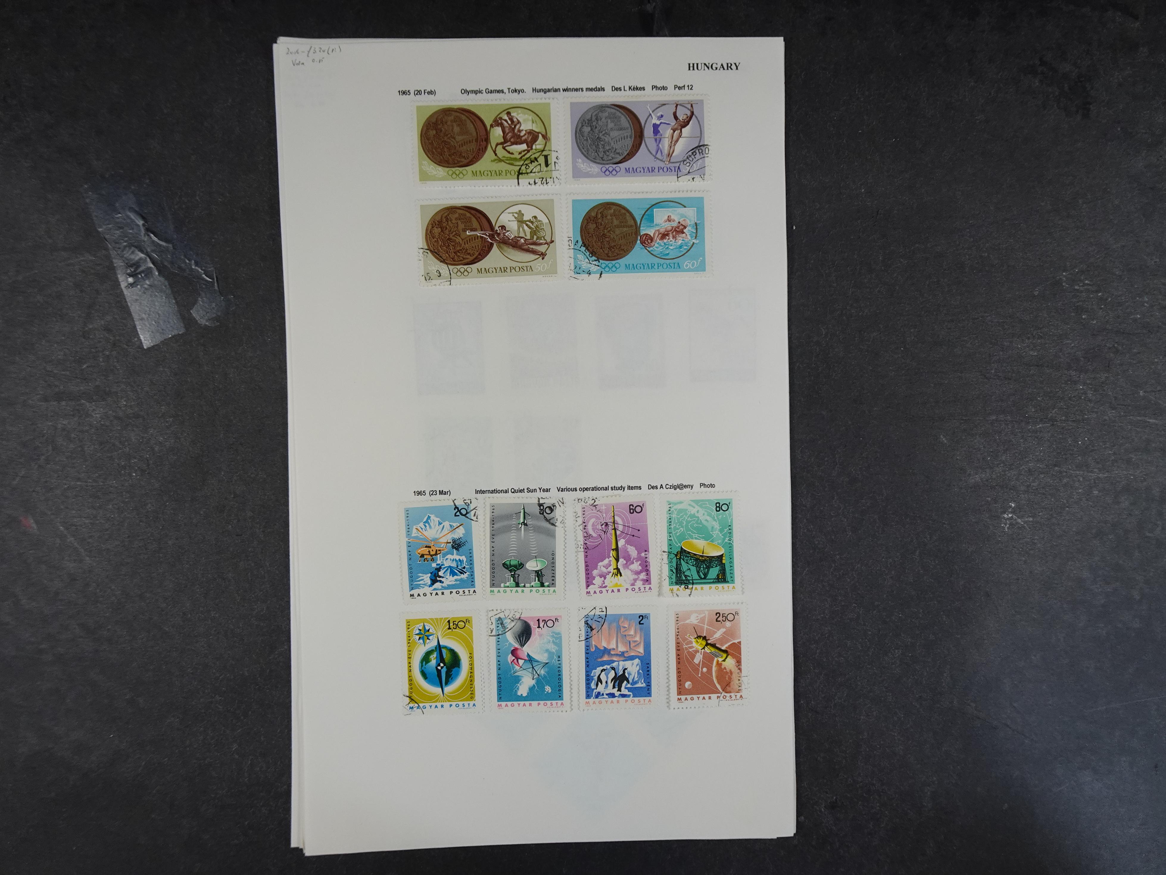 Doos met velerlei verrassingen waar onder betere zegels.
FUNDGRUBE. 46