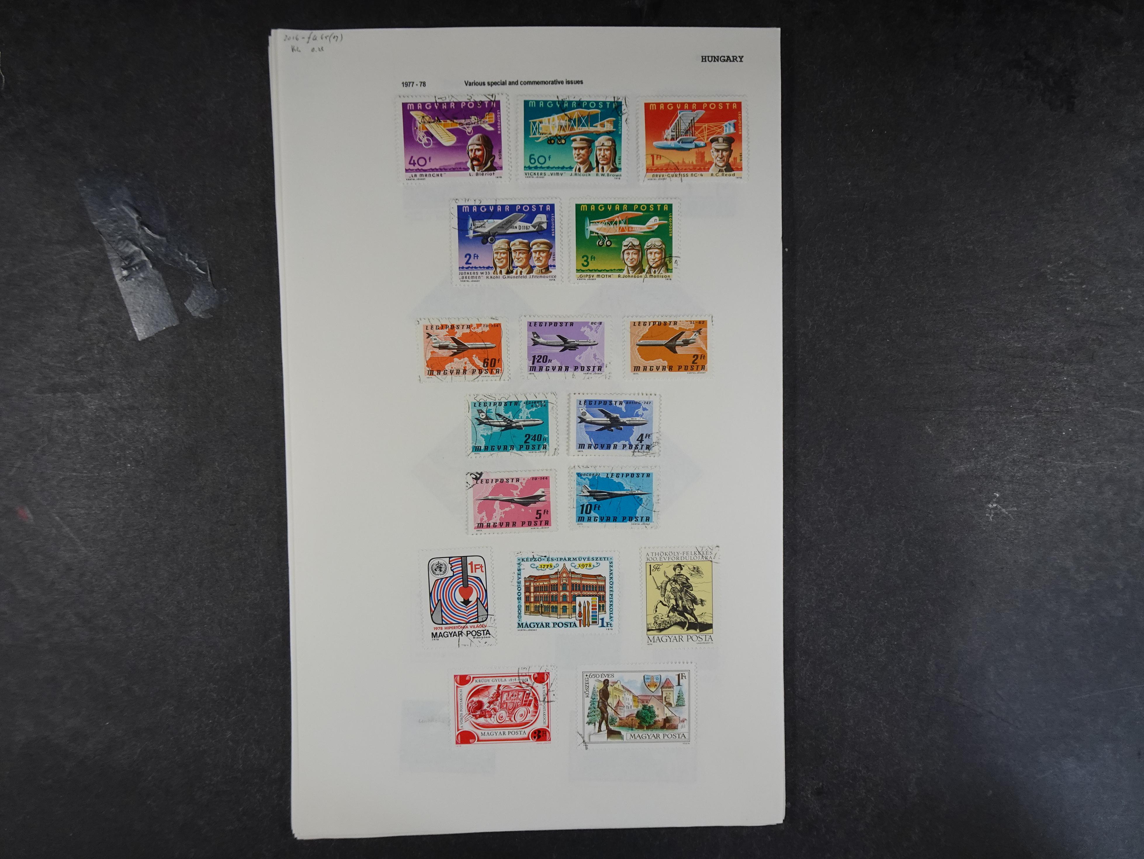 Doos met velerlei verrassingen waar onder betere zegels.
FUNDGRUBE. 77