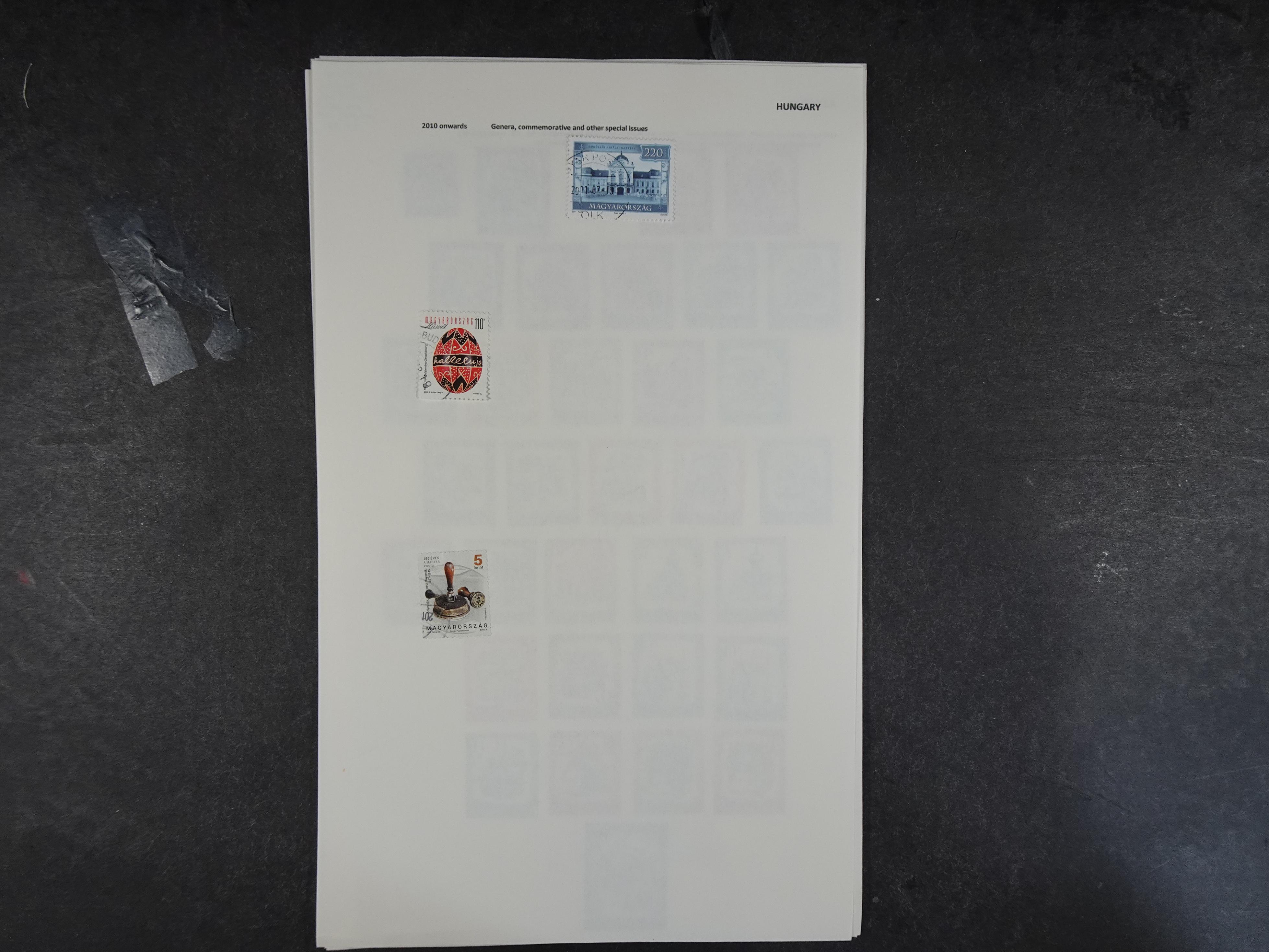 Doos met velerlei verrassingen waar onder betere zegels.
FUNDGRUBE. 89