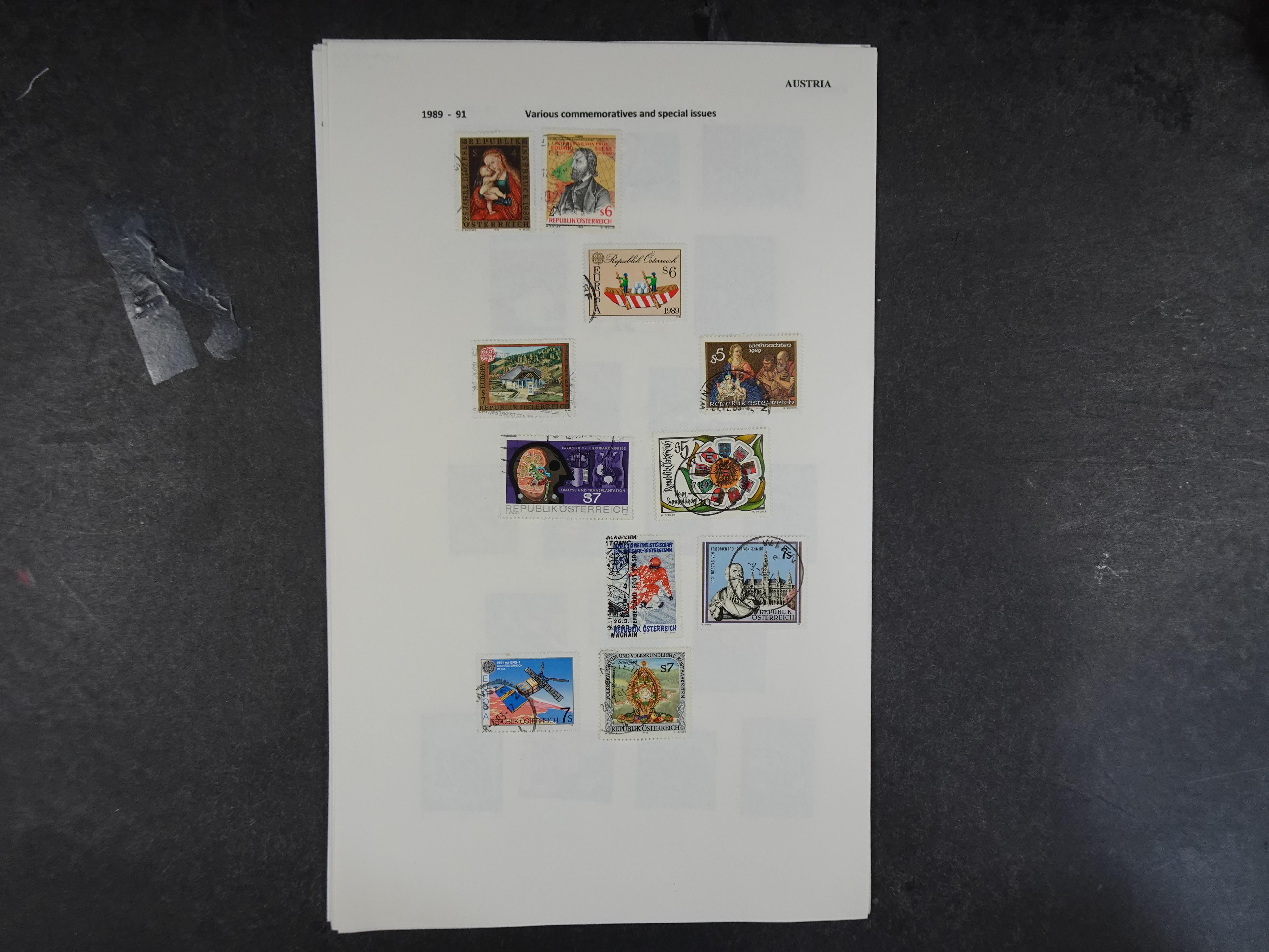 Doos met velerlei verrassingen waar onder betere zegels.
FUNDGRUBE. 95