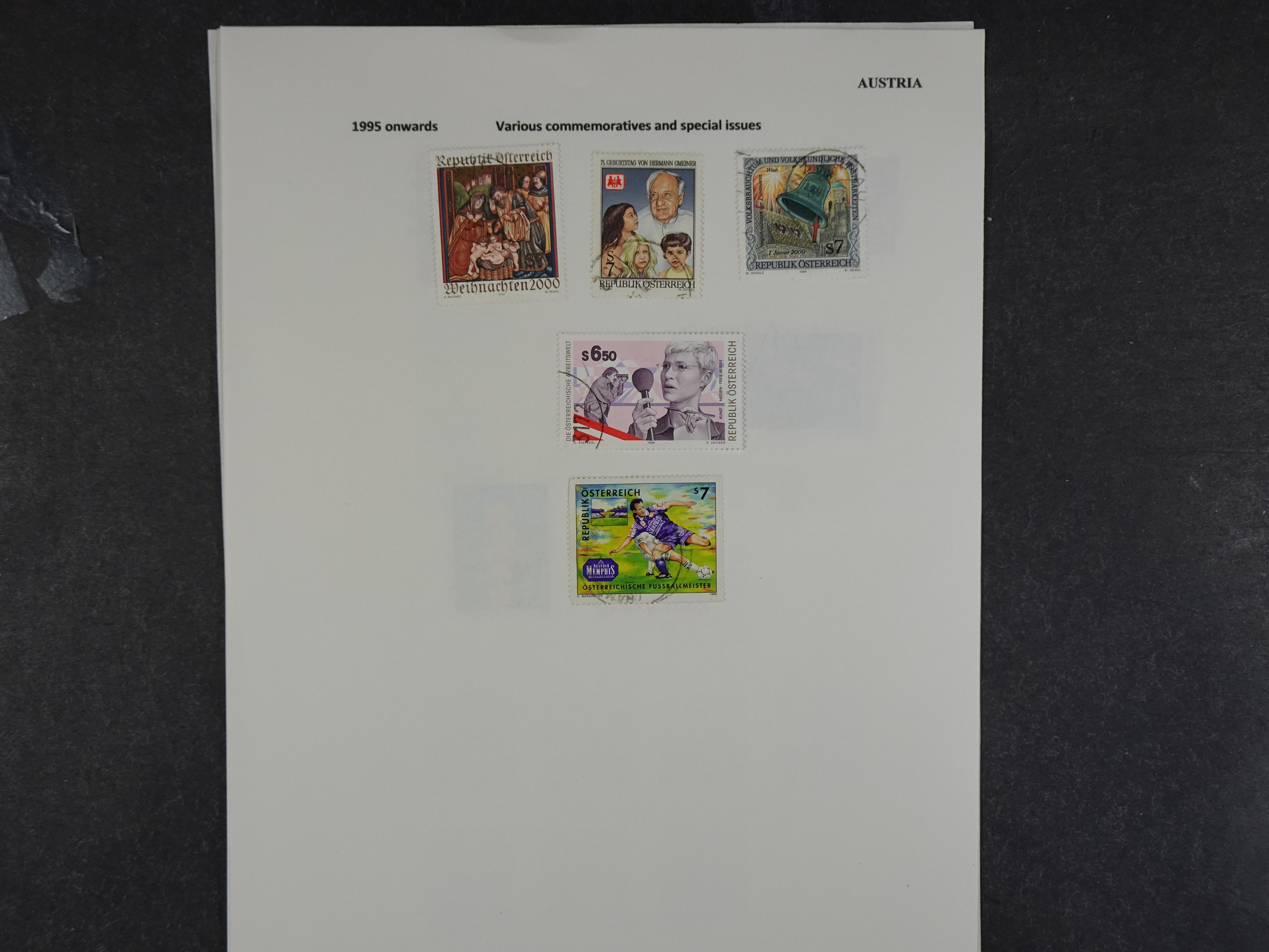 Doos met velerlei verrassingen waar onder betere zegels.
FUNDGRUBE. 99