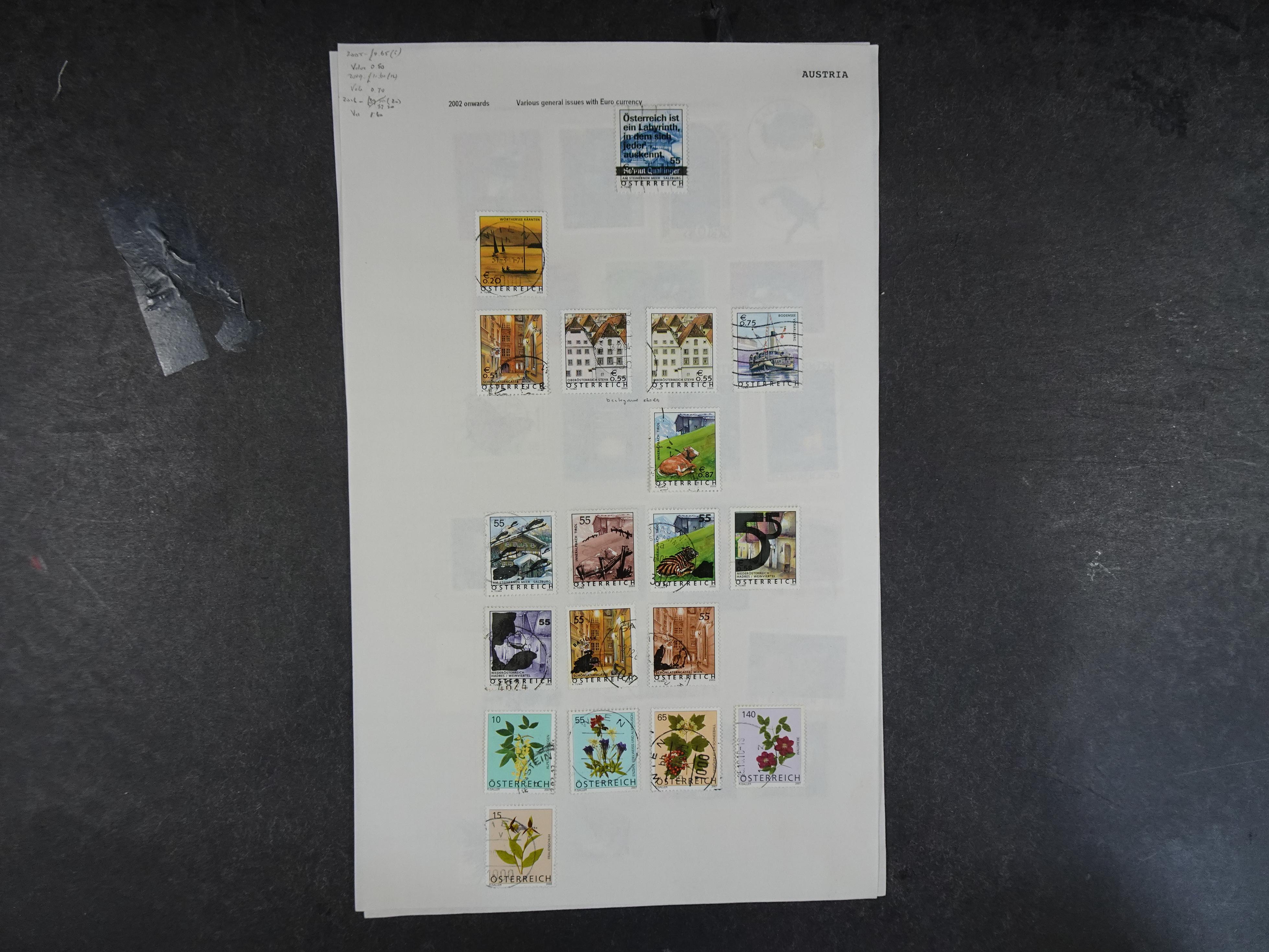 Doos met velerlei verrassingen waar onder betere zegels.
FUNDGRUBE. 101