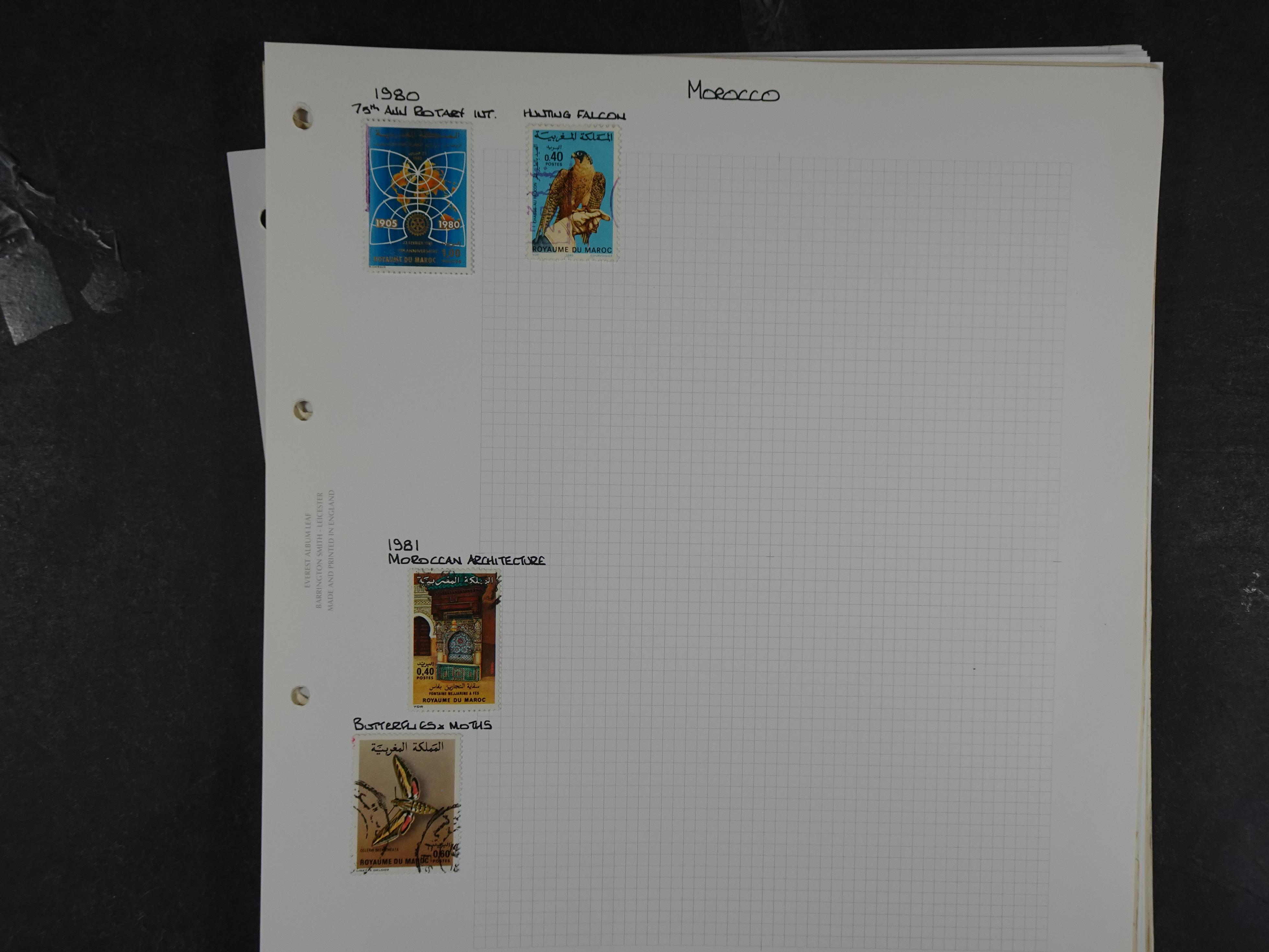 Doos met velerlei verrassingen waar onder betere zegels.
FUNDGRUBE. 119