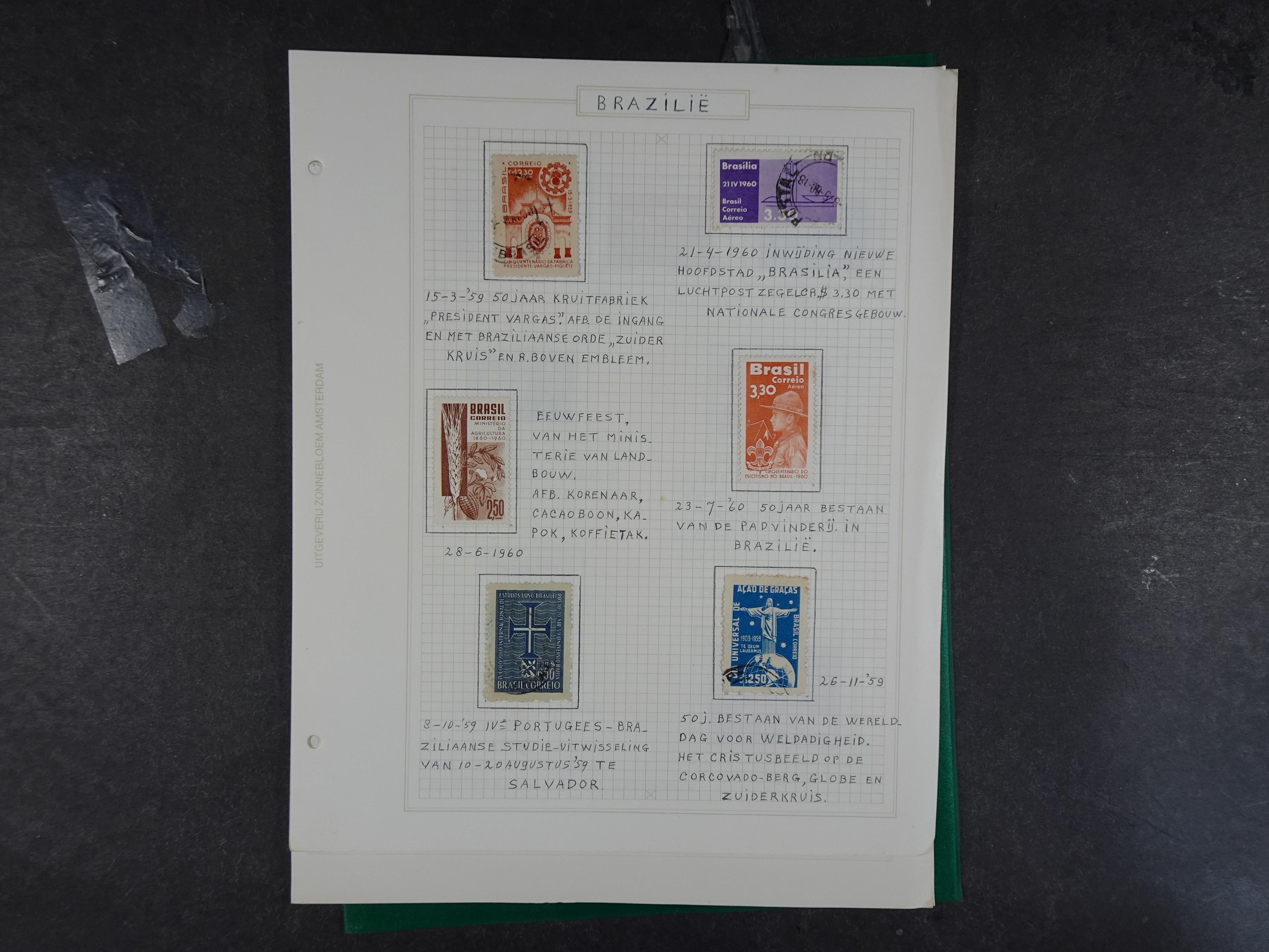 Doos met velerlei verrassingen waar onder betere zegels.
FUNDGRUBE. 213