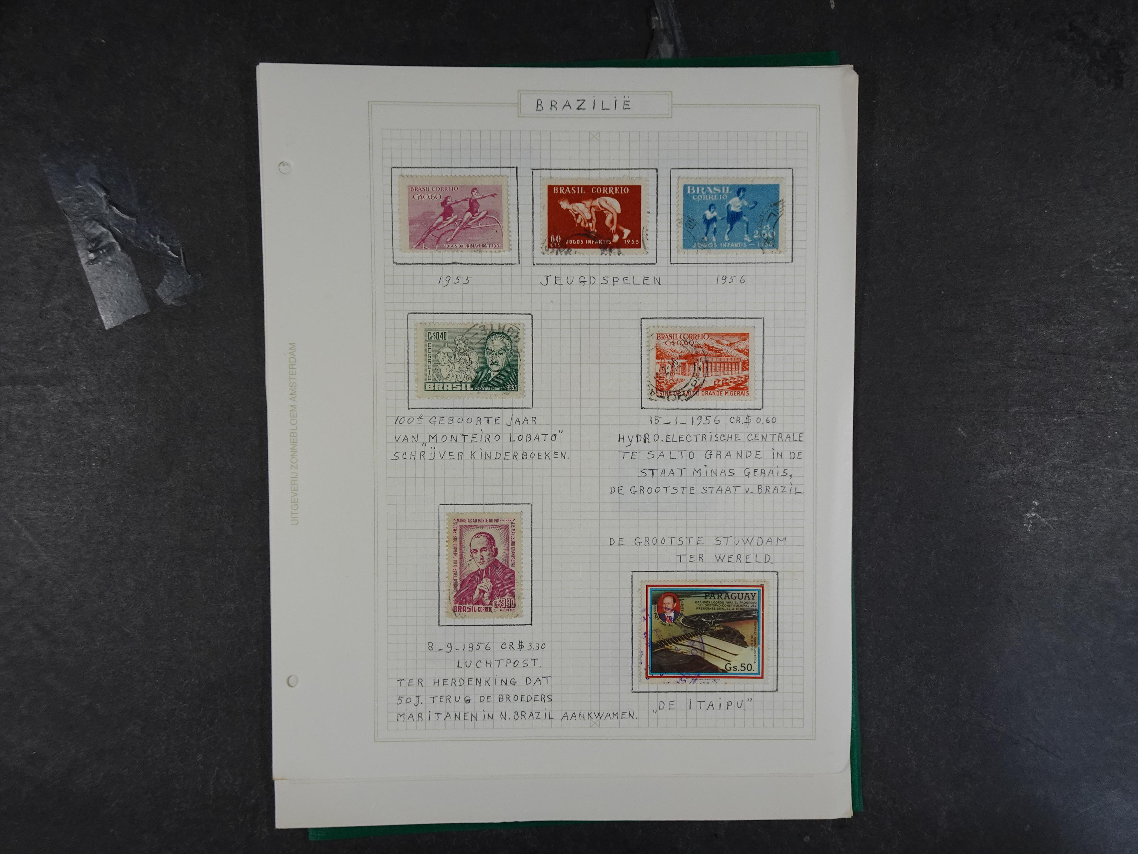 Doos met velerlei verrassingen waar onder betere zegels.
FUNDGRUBE. 214