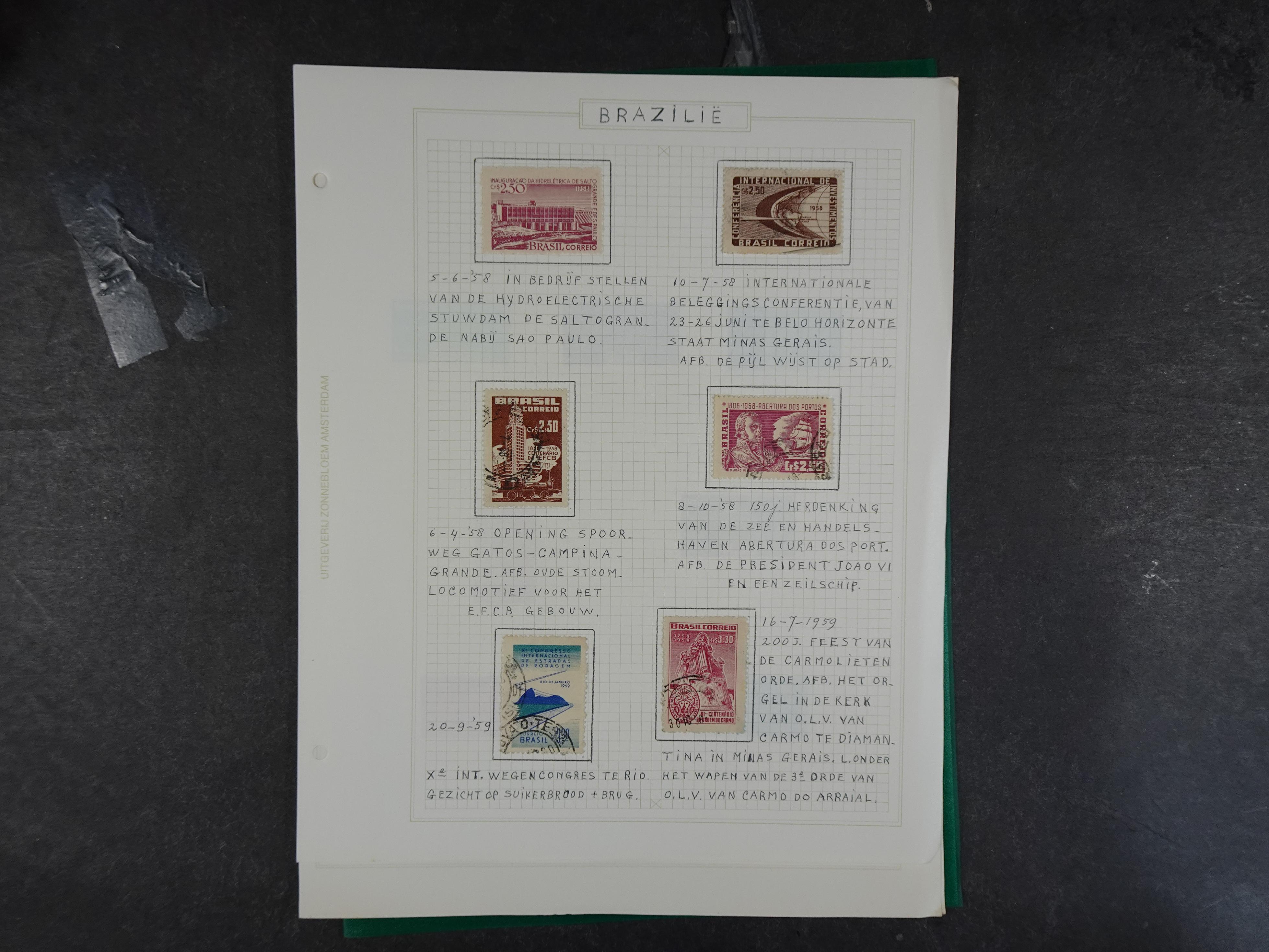 Doos met velerlei verrassingen waar onder betere zegels.
FUNDGRUBE. 218