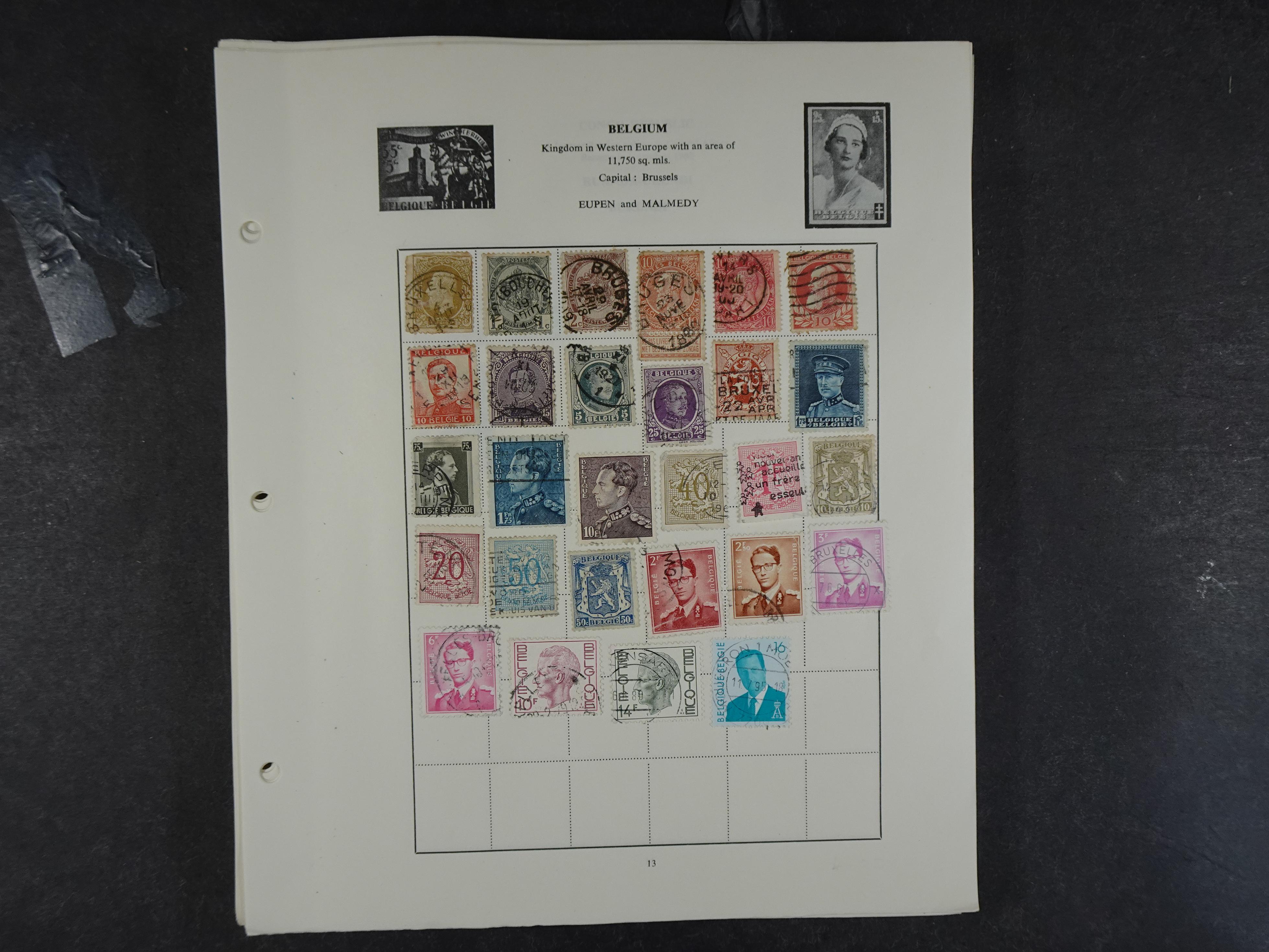 Doos met velerlei verrassingen waar onder betere zegels.
FUNDGRUBE. 286