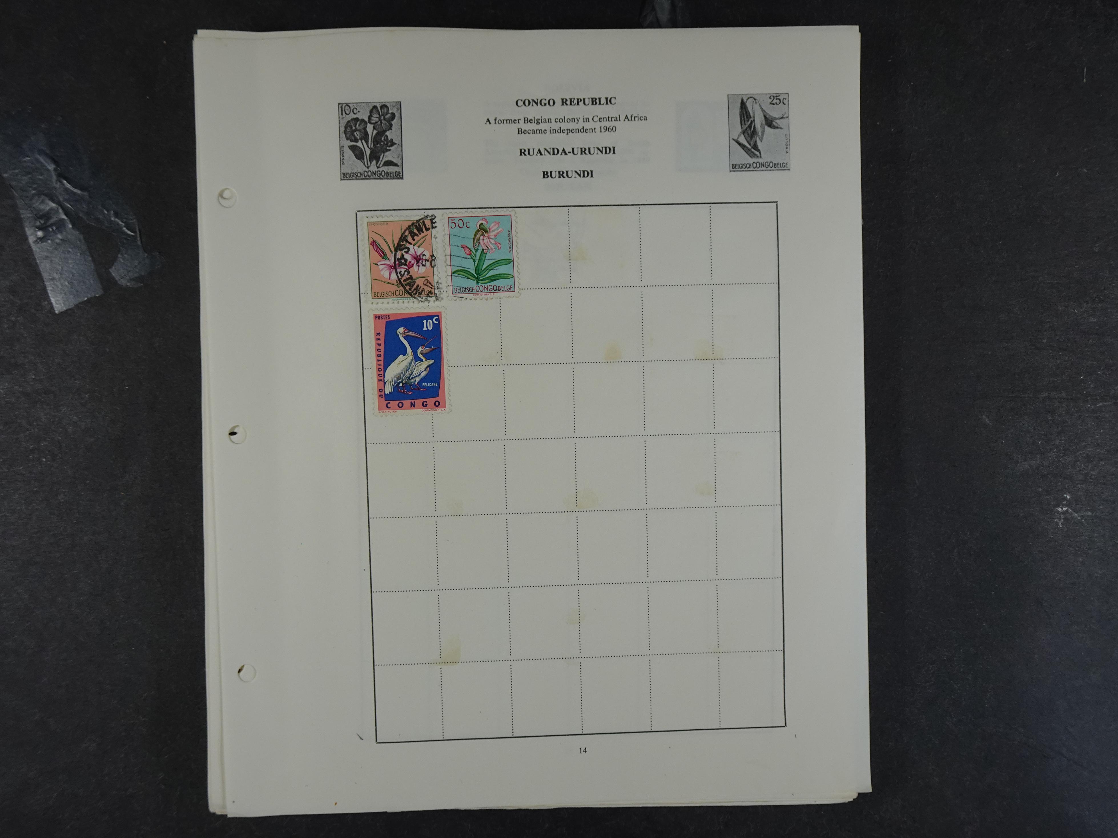 Doos met velerlei verrassingen waar onder betere zegels.
FUNDGRUBE. 287