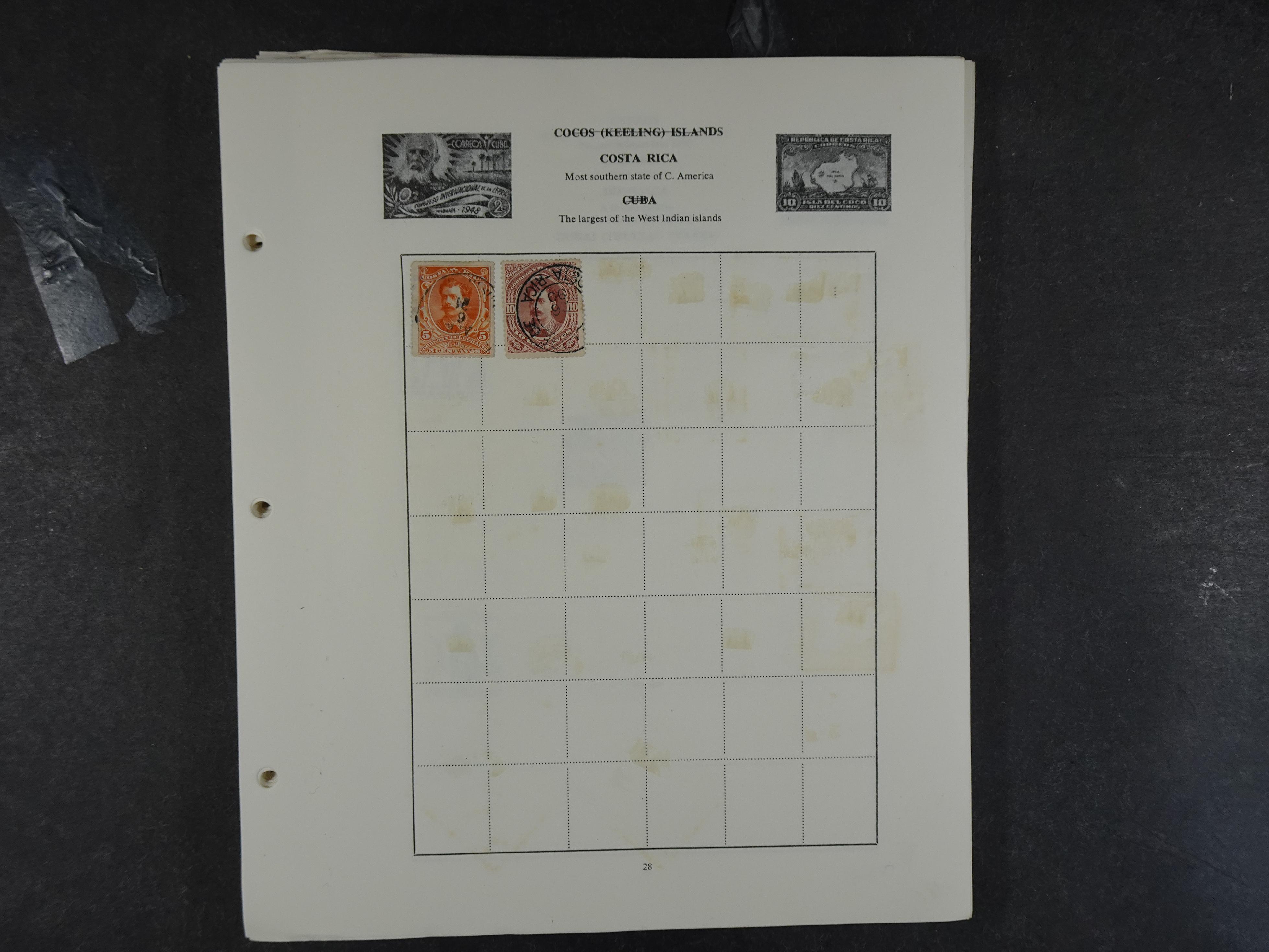 Doos met velerlei verrassingen waar onder betere zegels.
FUNDGRUBE. 297