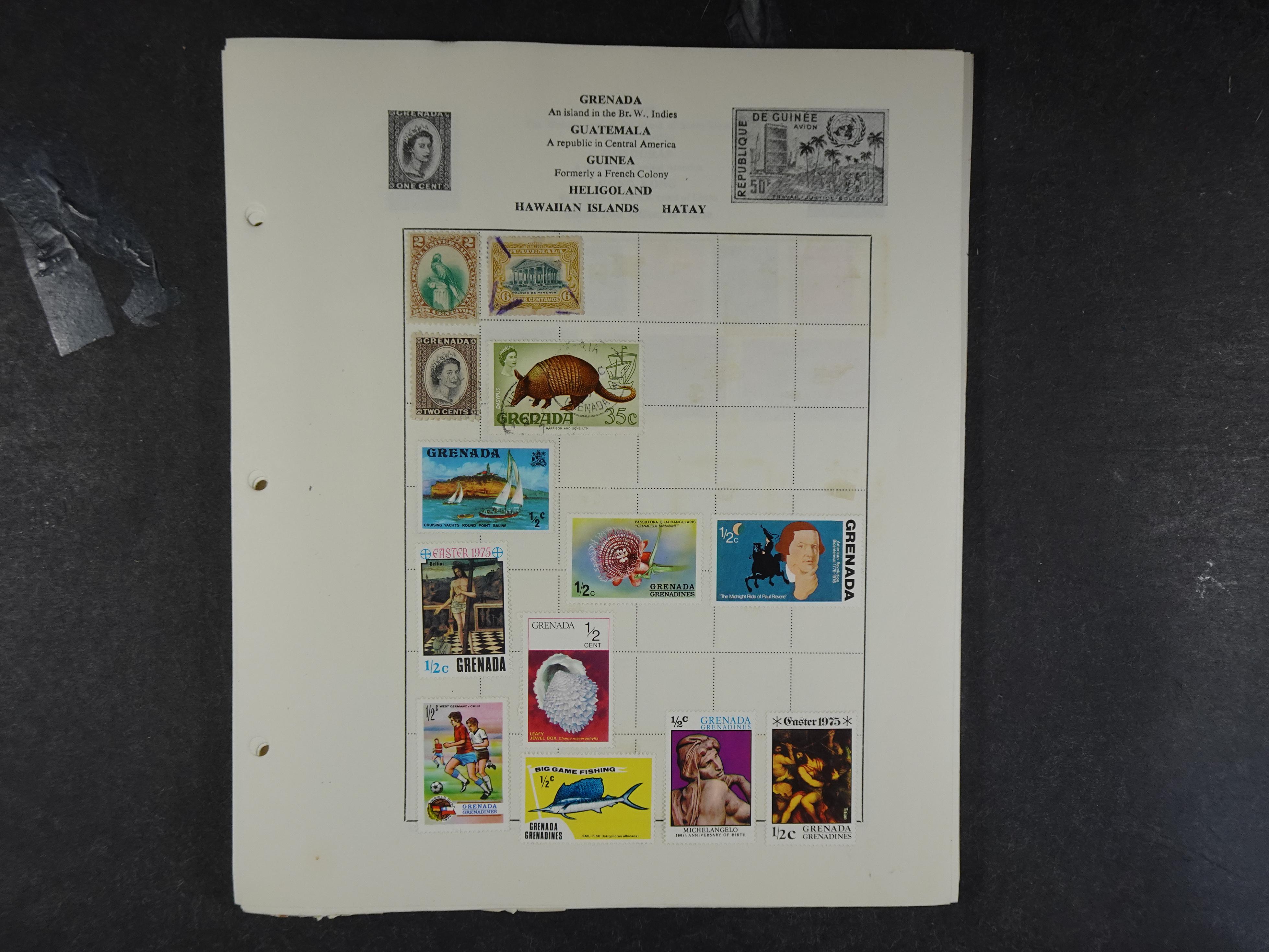 Doos met velerlei verrassingen waar onder betere zegels.
FUNDGRUBE. 318