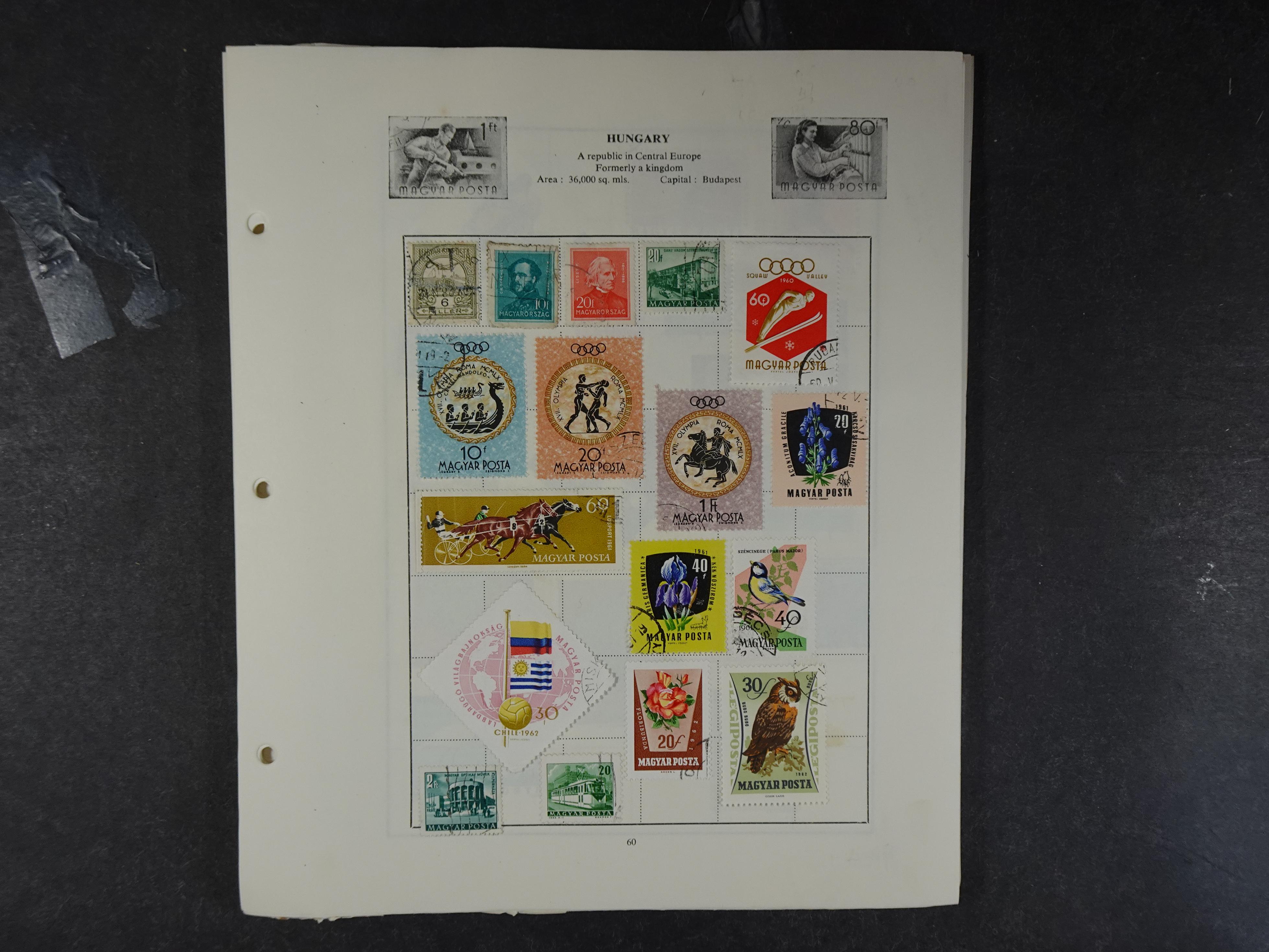 Doos met velerlei verrassingen waar onder betere zegels.
FUNDGRUBE. 320