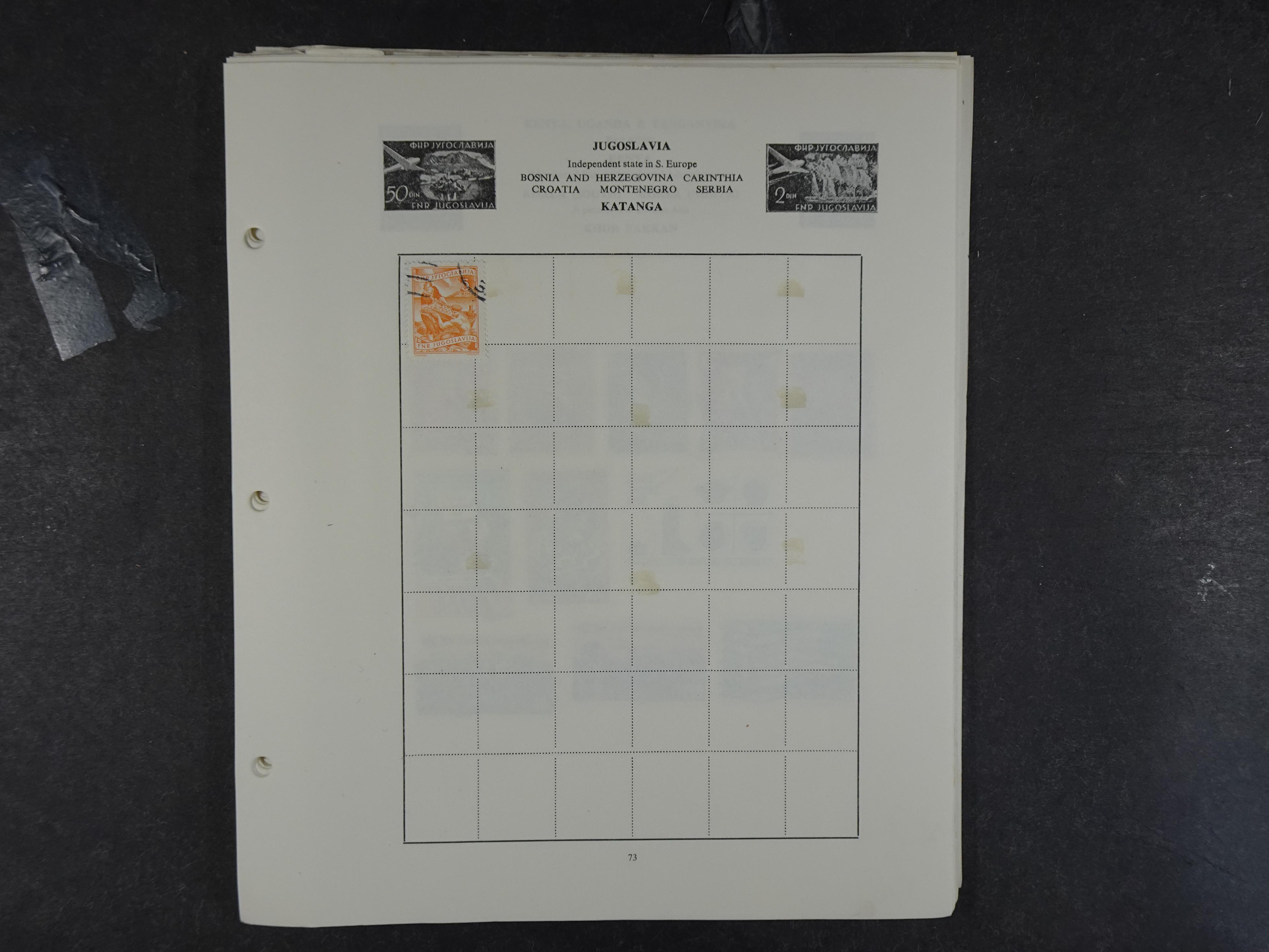 Doos met velerlei verrassingen waar onder betere zegels.
FUNDGRUBE. 330