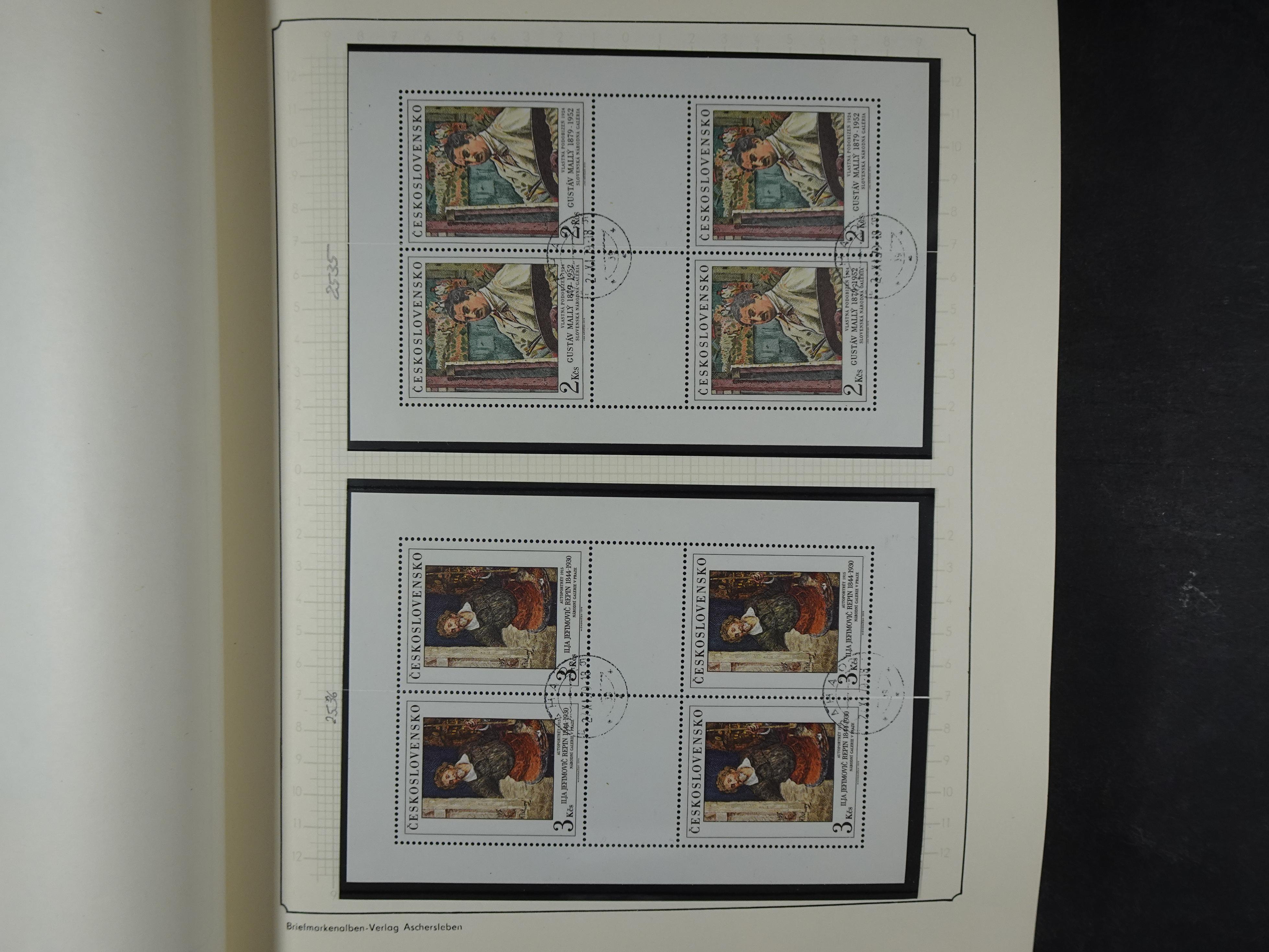 Verzameling met blokken 1979 -1993. 4