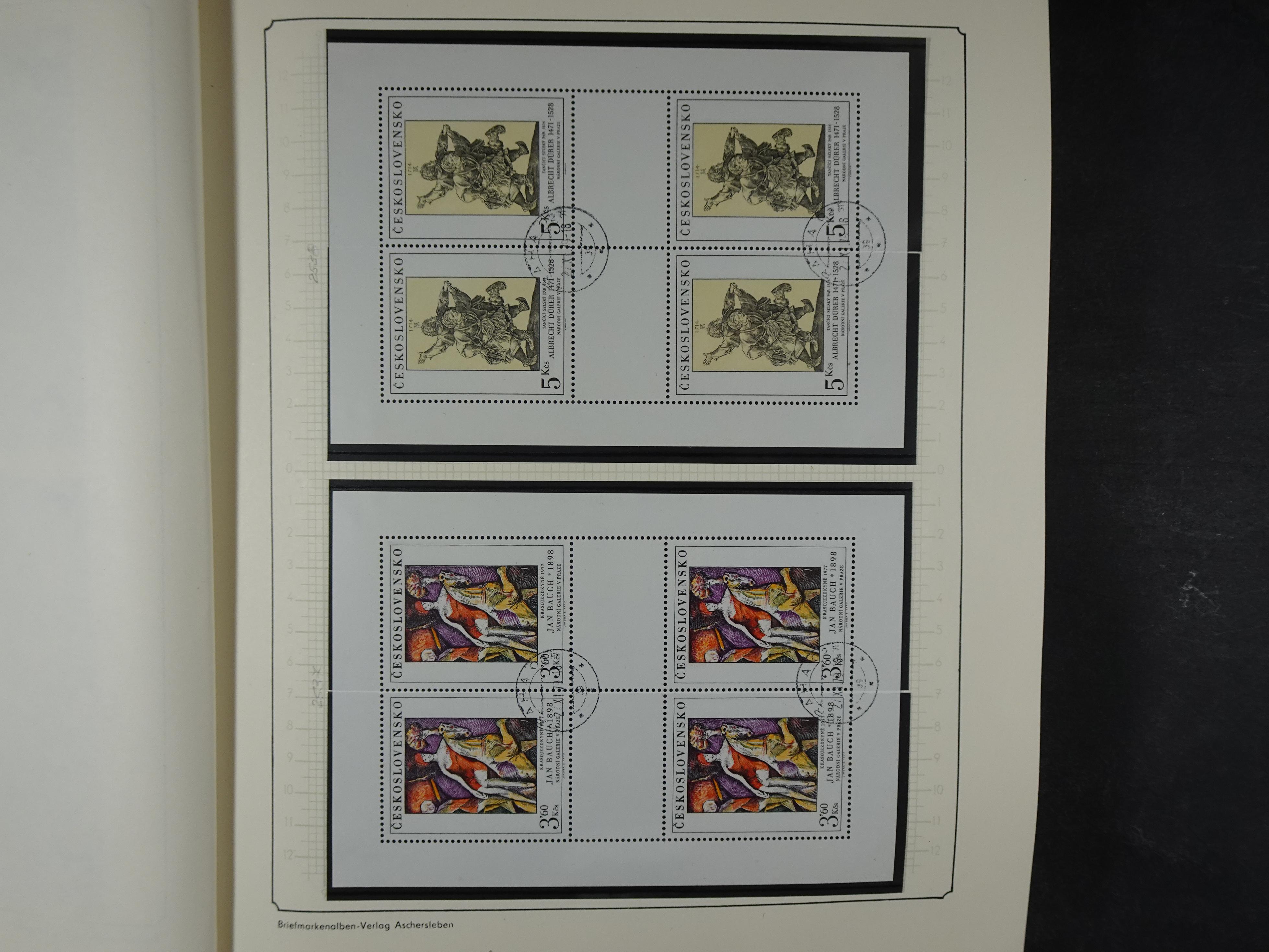 Verzameling met blokken 1979 -1993. 5