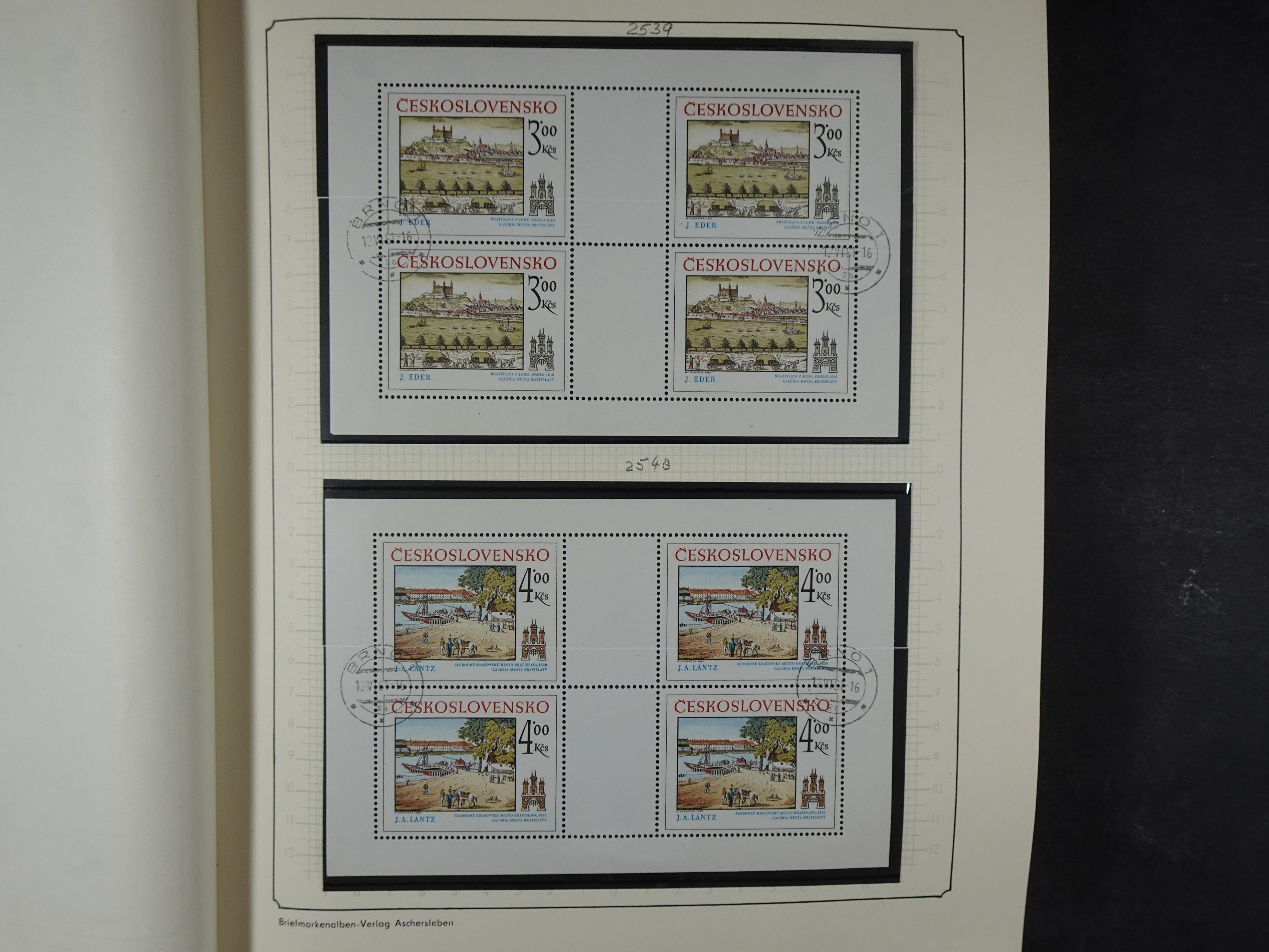 Verzameling met blokken 1979 -1993. 6
