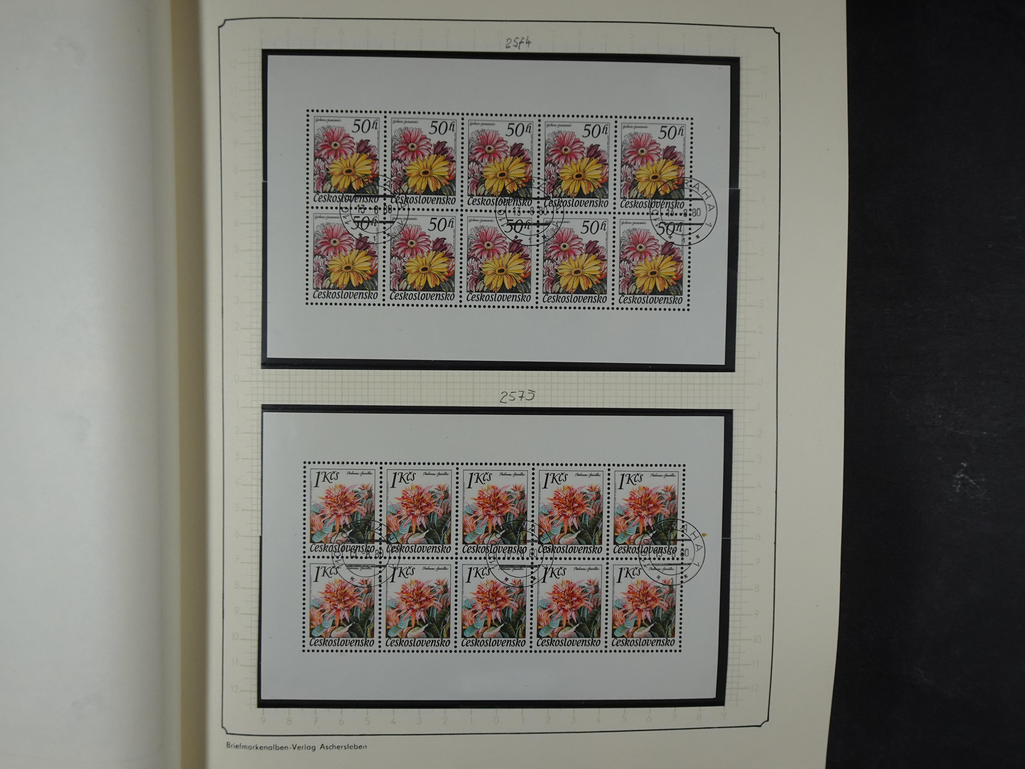 Verzameling met blokken 1979 -1993. 7