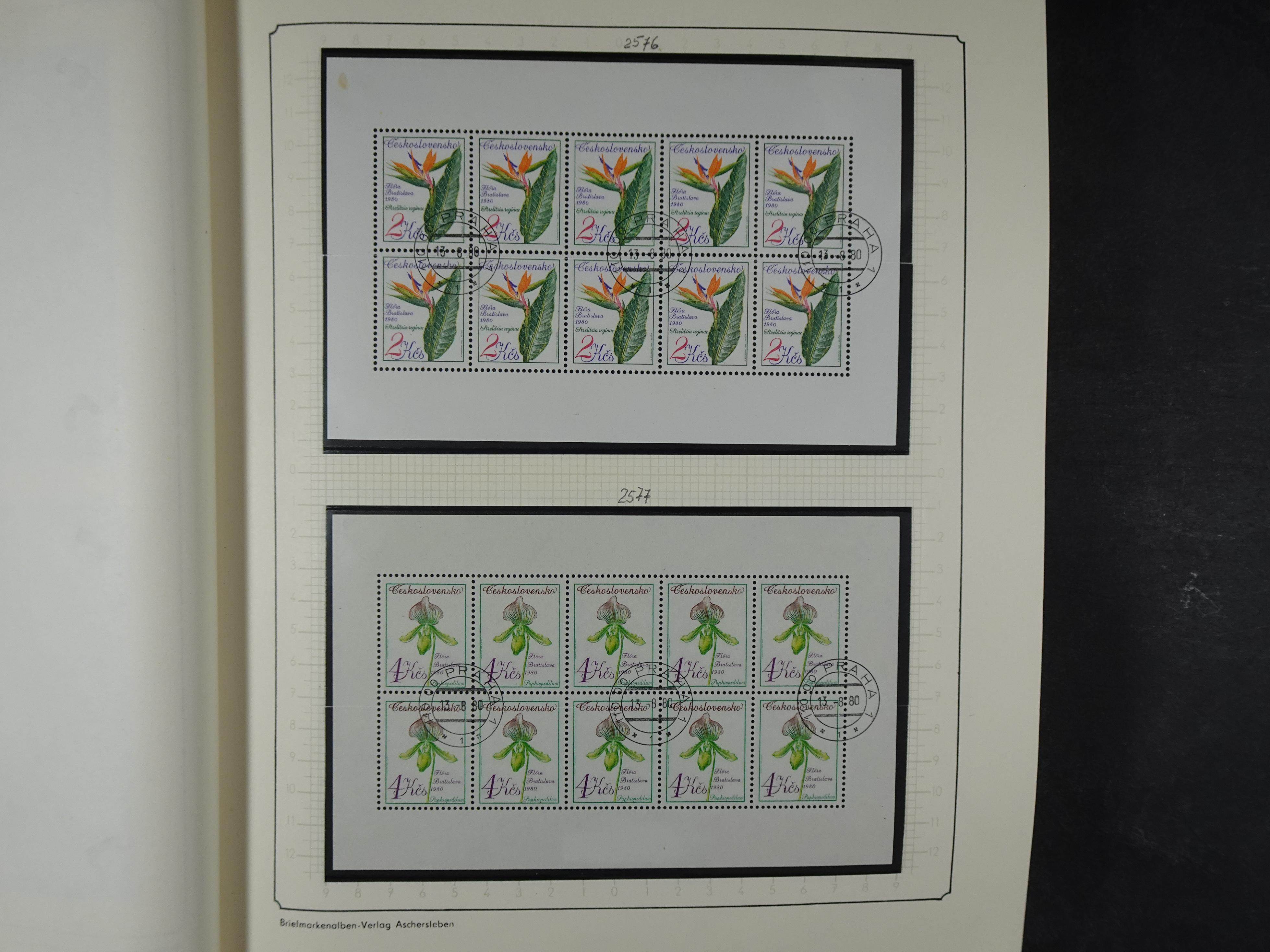 Verzameling met blokken 1979 -1993. 8