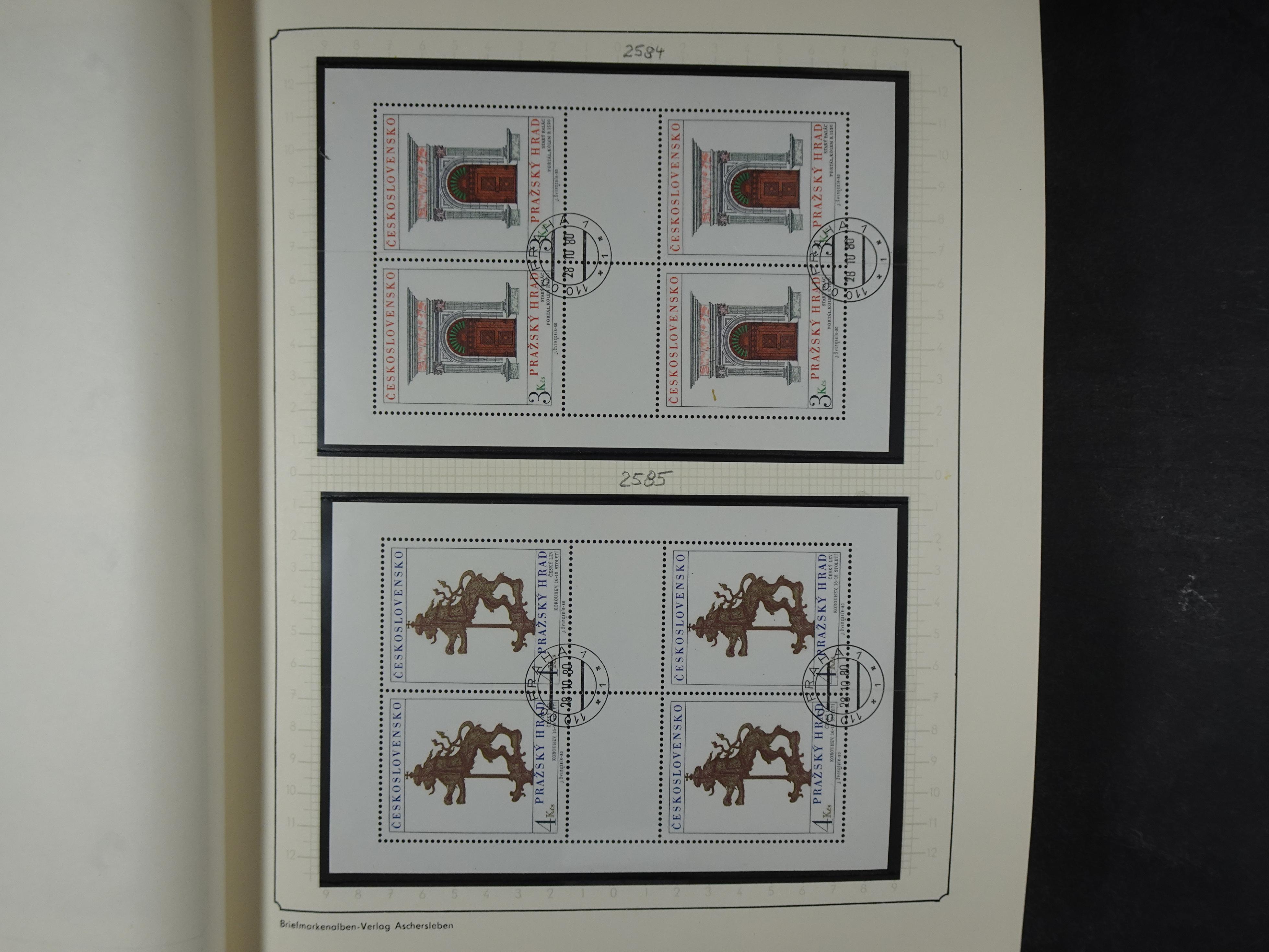 Verzameling met blokken 1979 -1993. 9