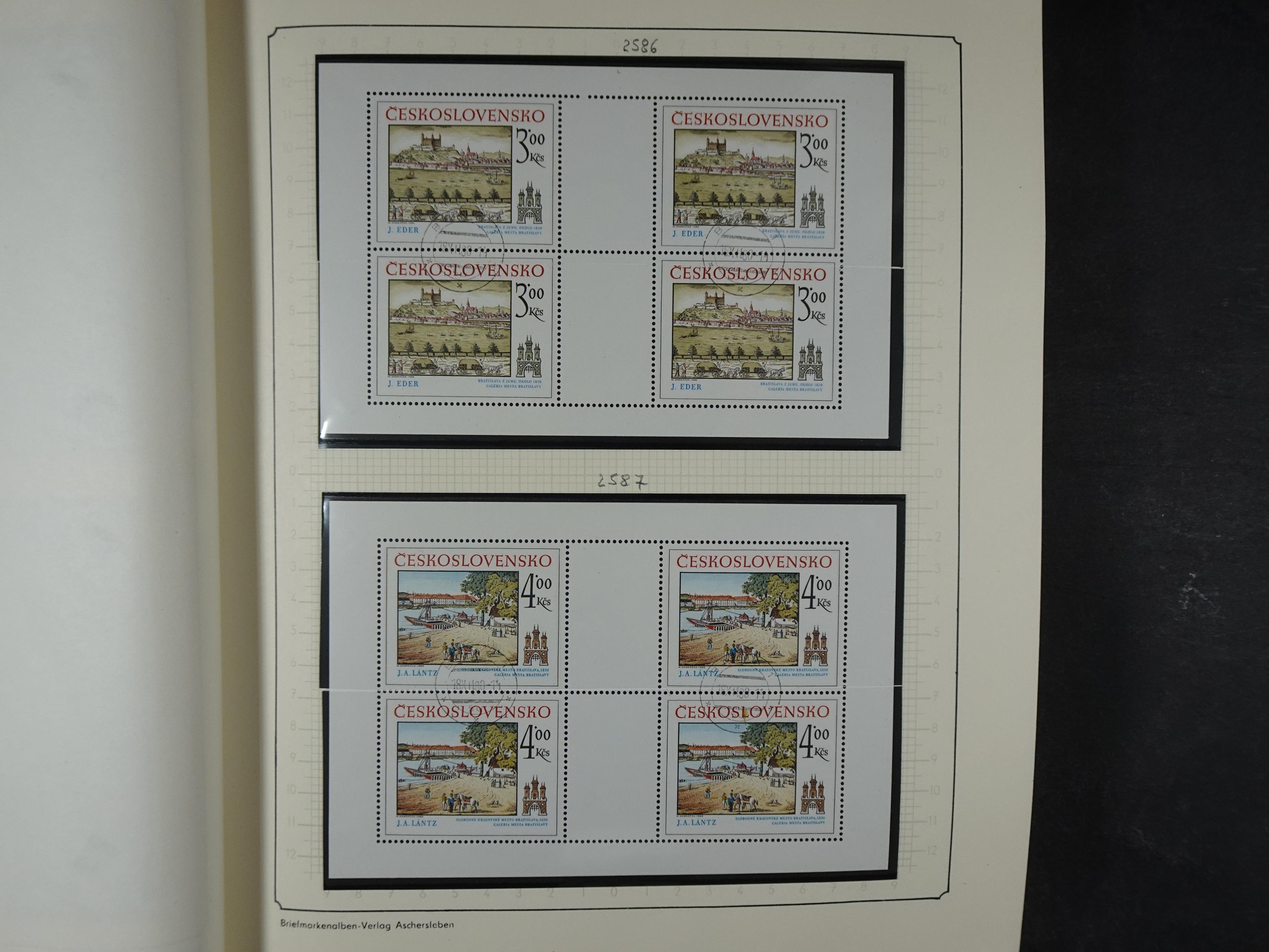 Verzameling met blokken 1979 -1993. 10