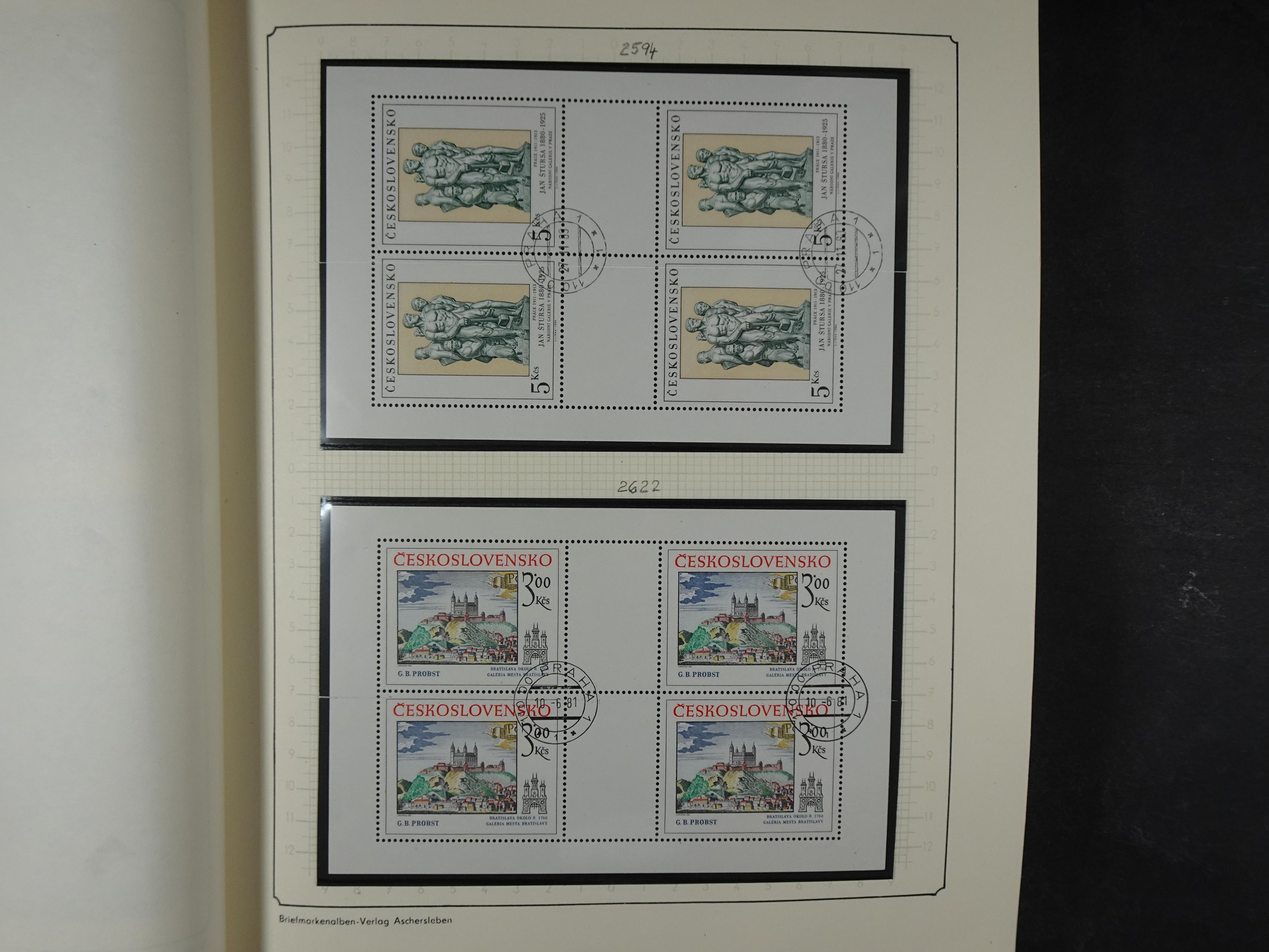 Verzameling met blokken 1979 -1993. 13
